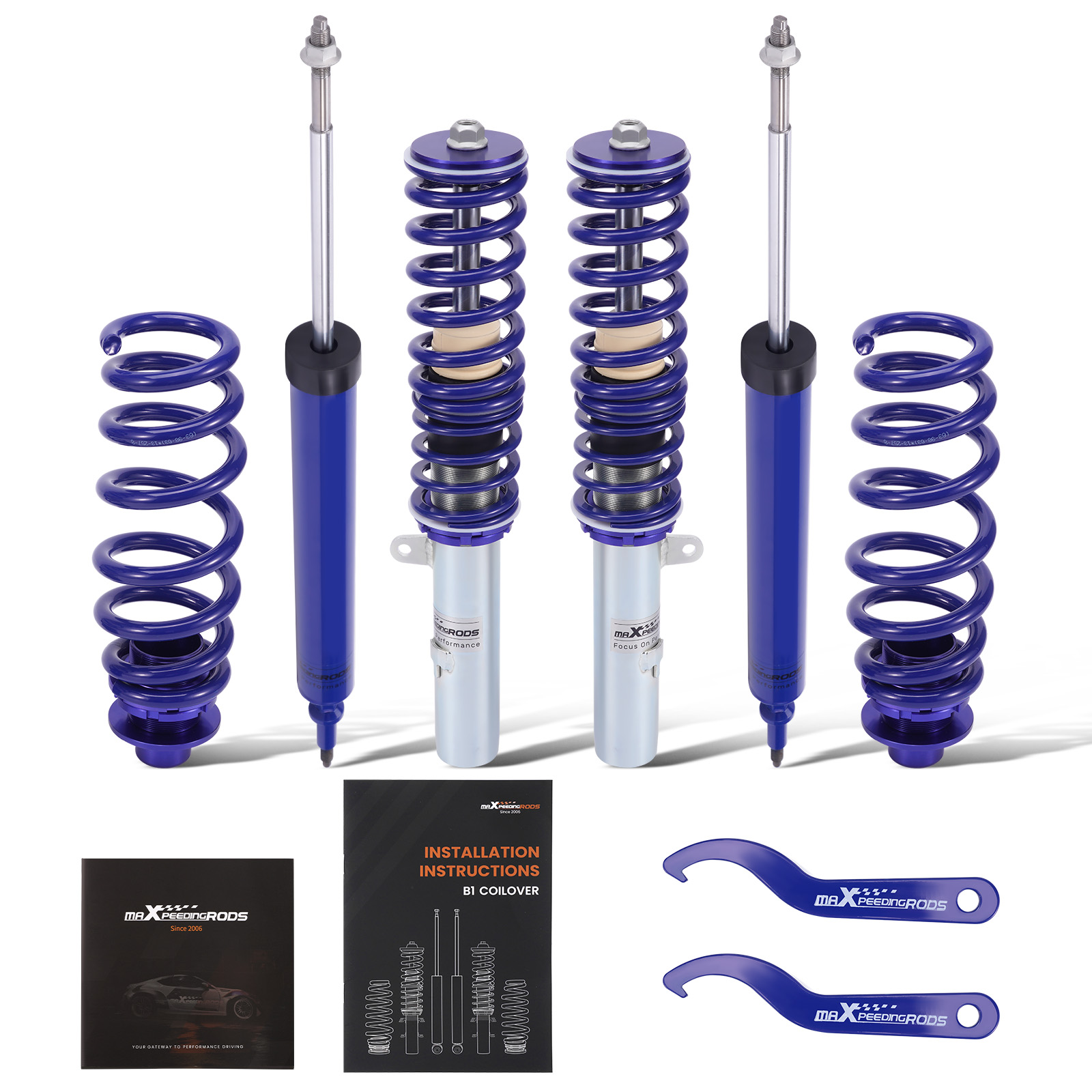 Gewindefahrwerk for BMW 1er E81 E87 116i 118i 120i 130i 2004-2012 Coilover