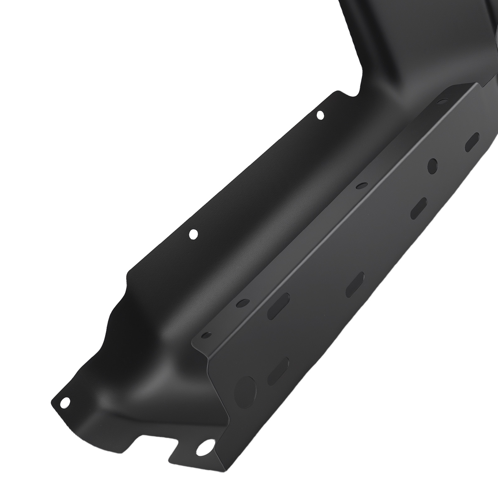 Black Rear Steel Right End for Ford F150 09-14 615343853475 Bumper