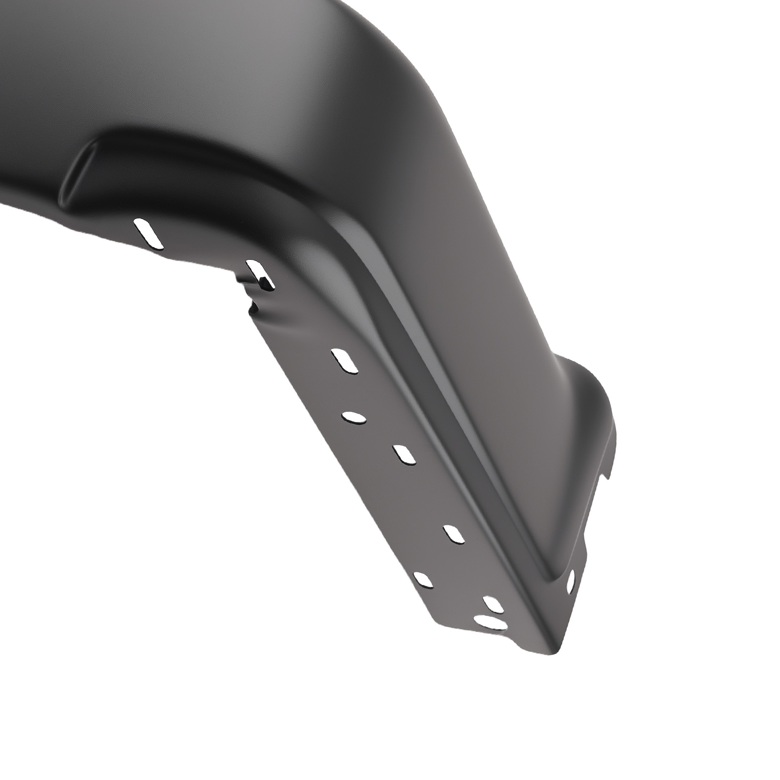 Black Rear Steel Right End for Ford F150 09-14 615343853475 Bumper