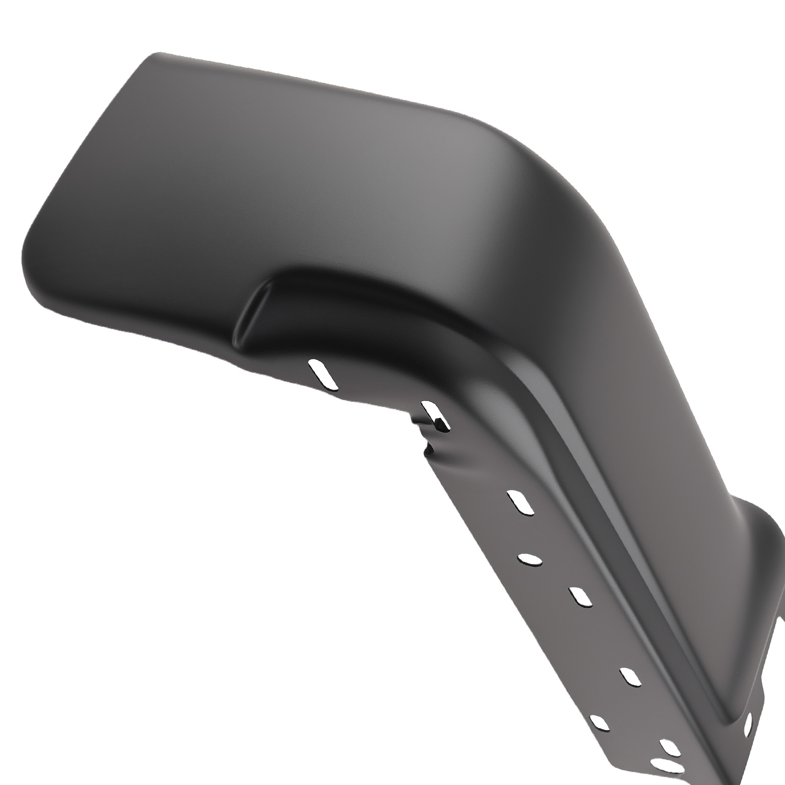 Black Rear Steel Right End for Ford F150 09-14 615343853475 Bumper