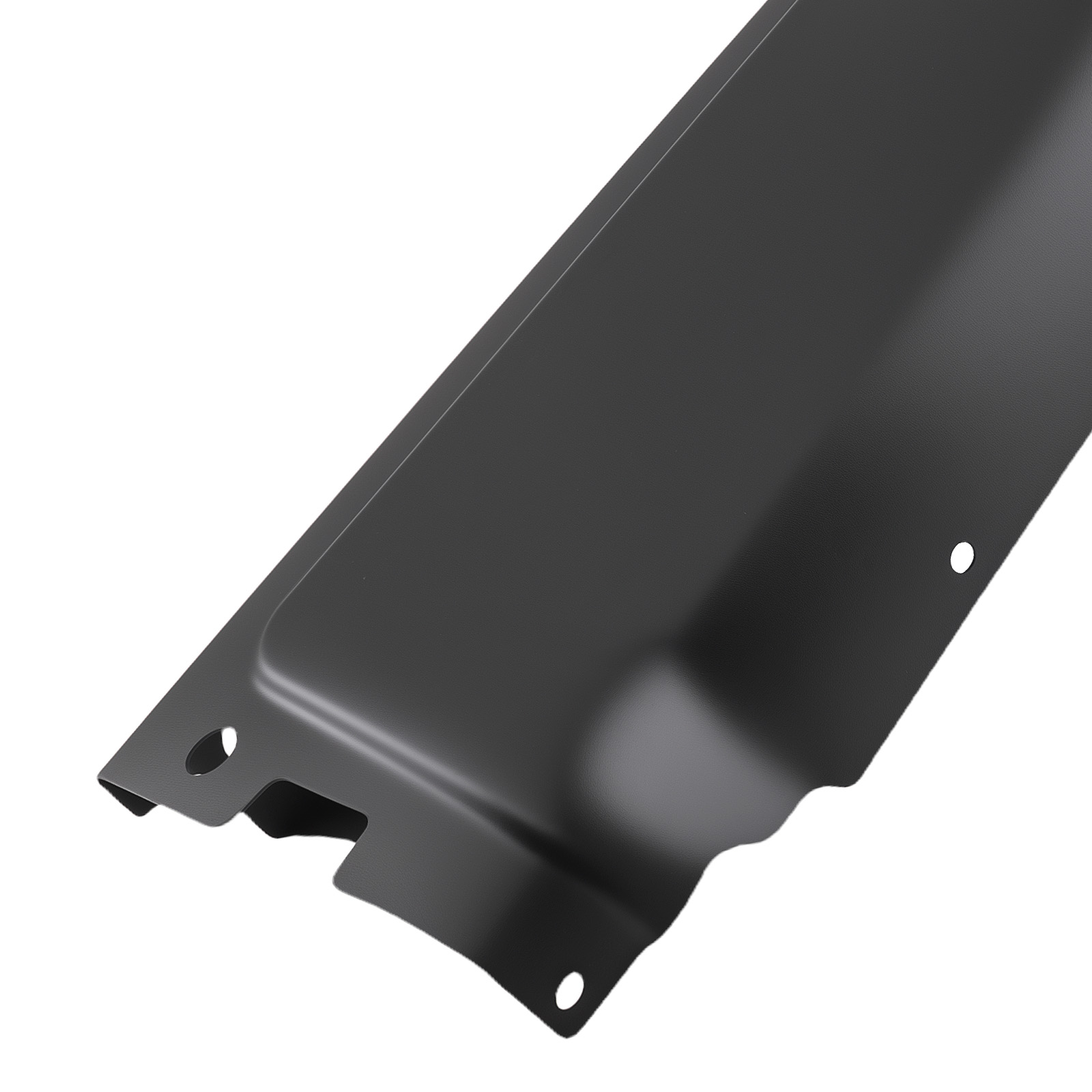 Black Rear Steel Right End for Ford F150 09-14 615343853475 Bumper