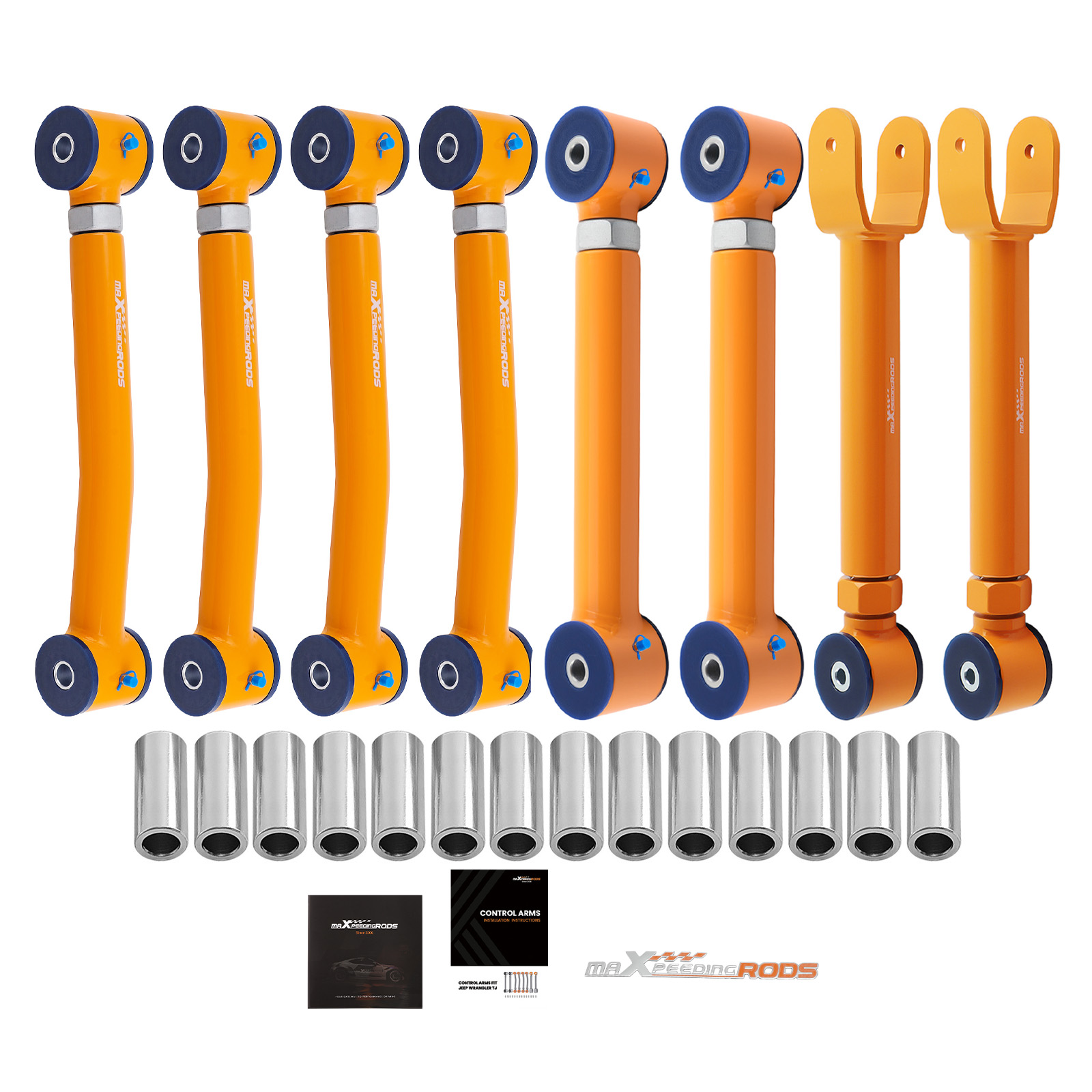 Front Rear Upper lower Arms