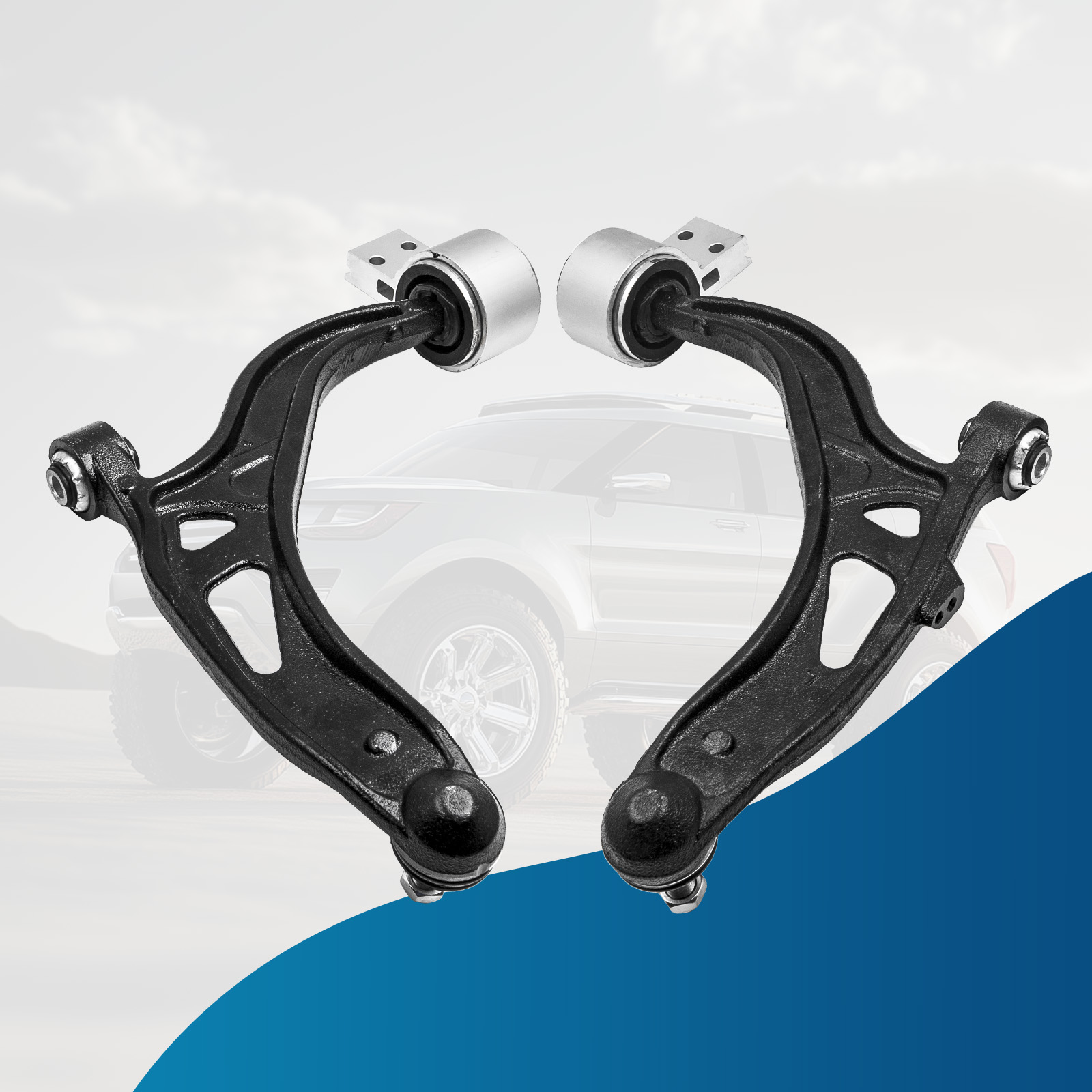 Front Lower & Upper Control Arms