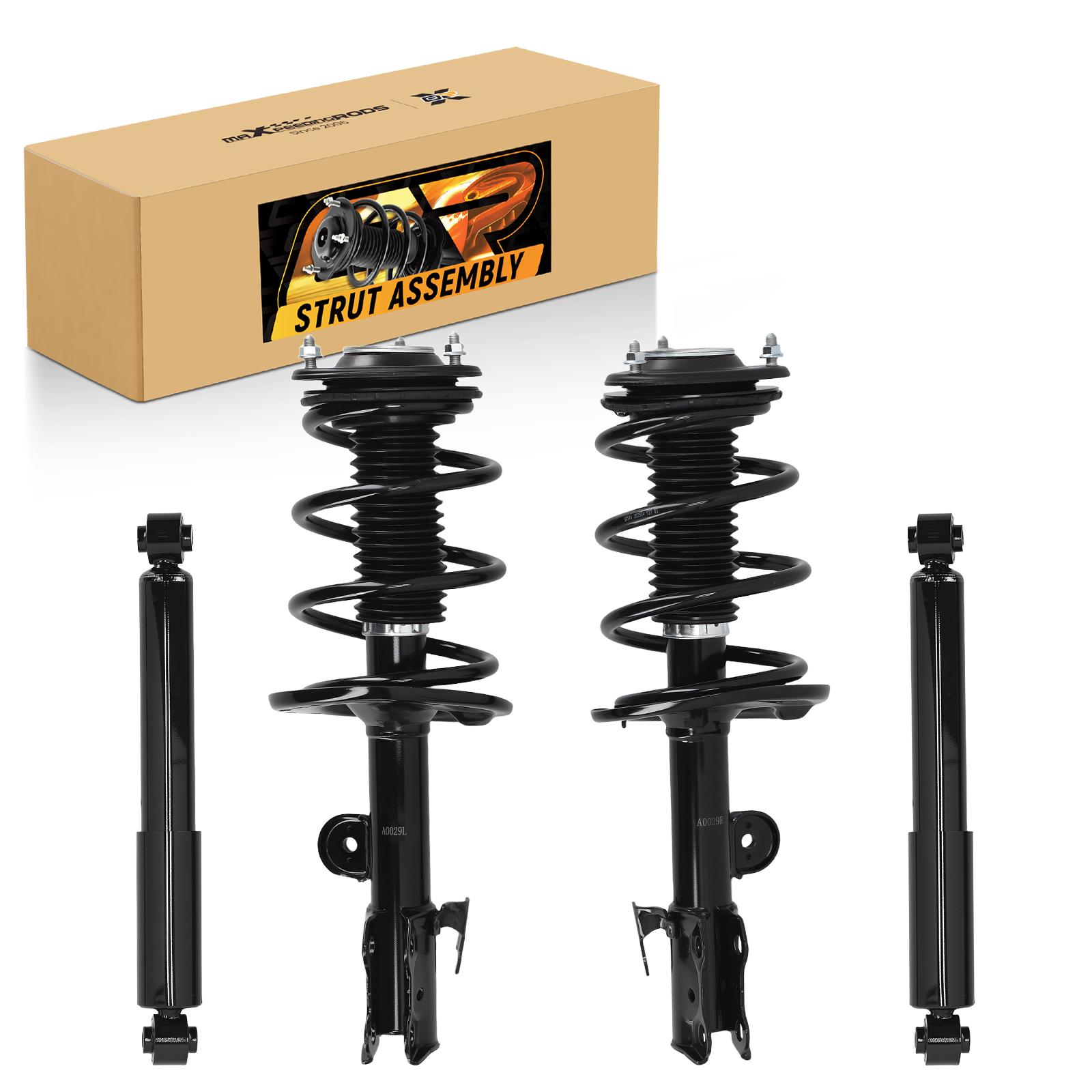 Front Struts Rear Shocks Assembly