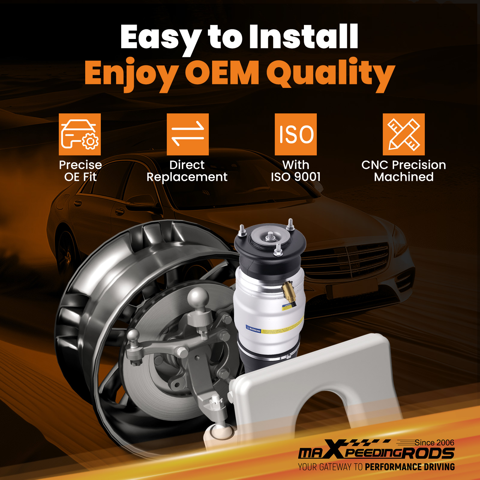 Air suspension Shock Strut