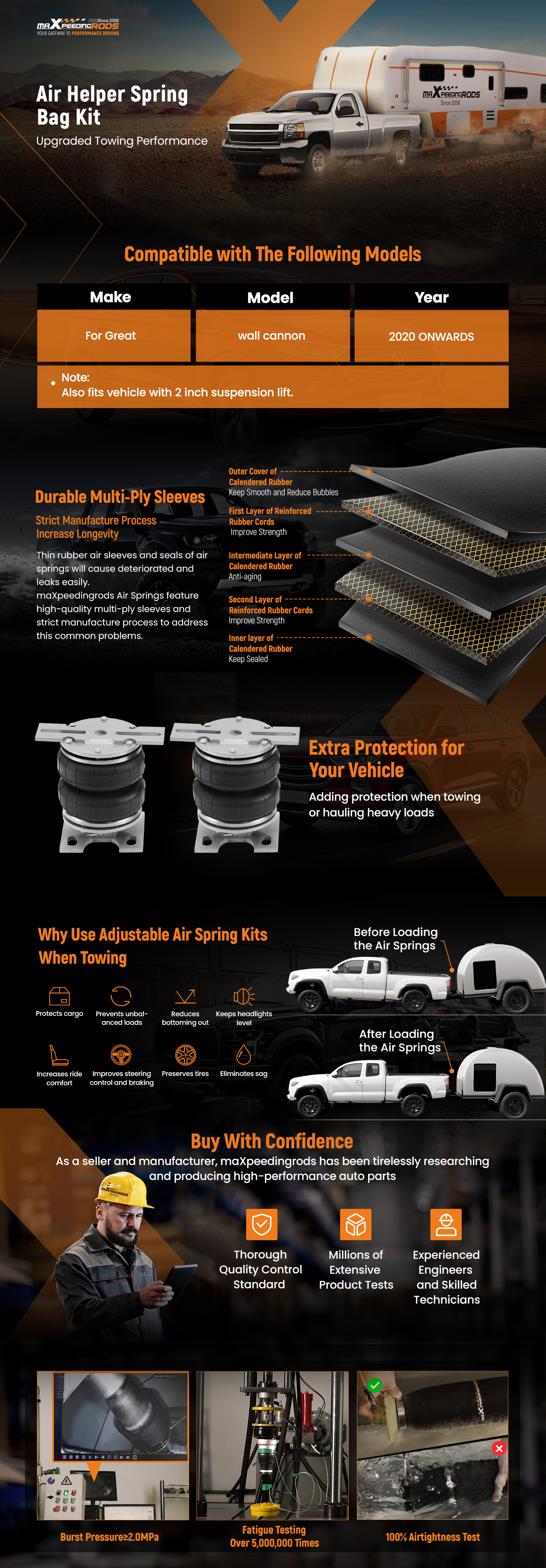 MaXpeedingrods Air suspension kit