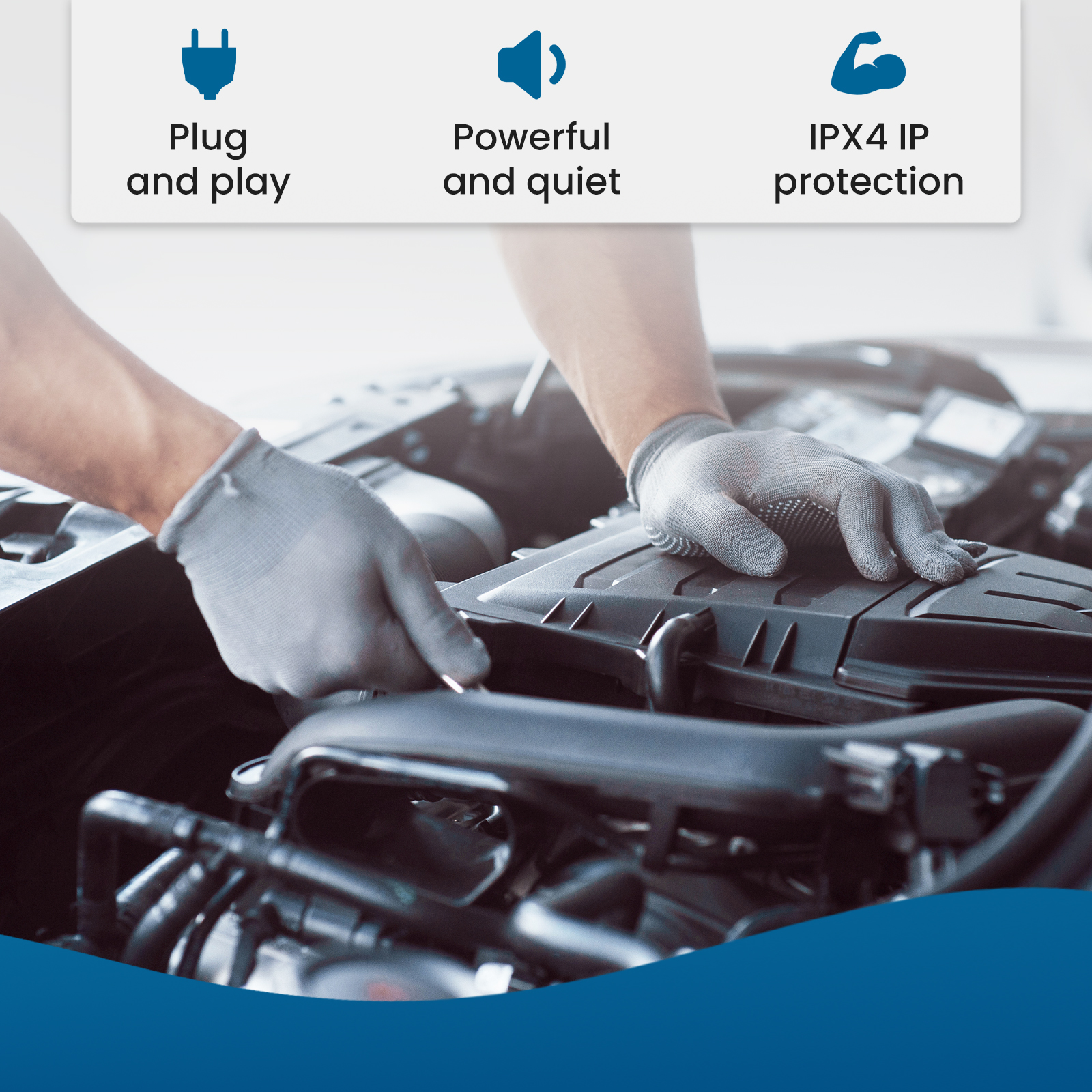 Air suspension compressor pump