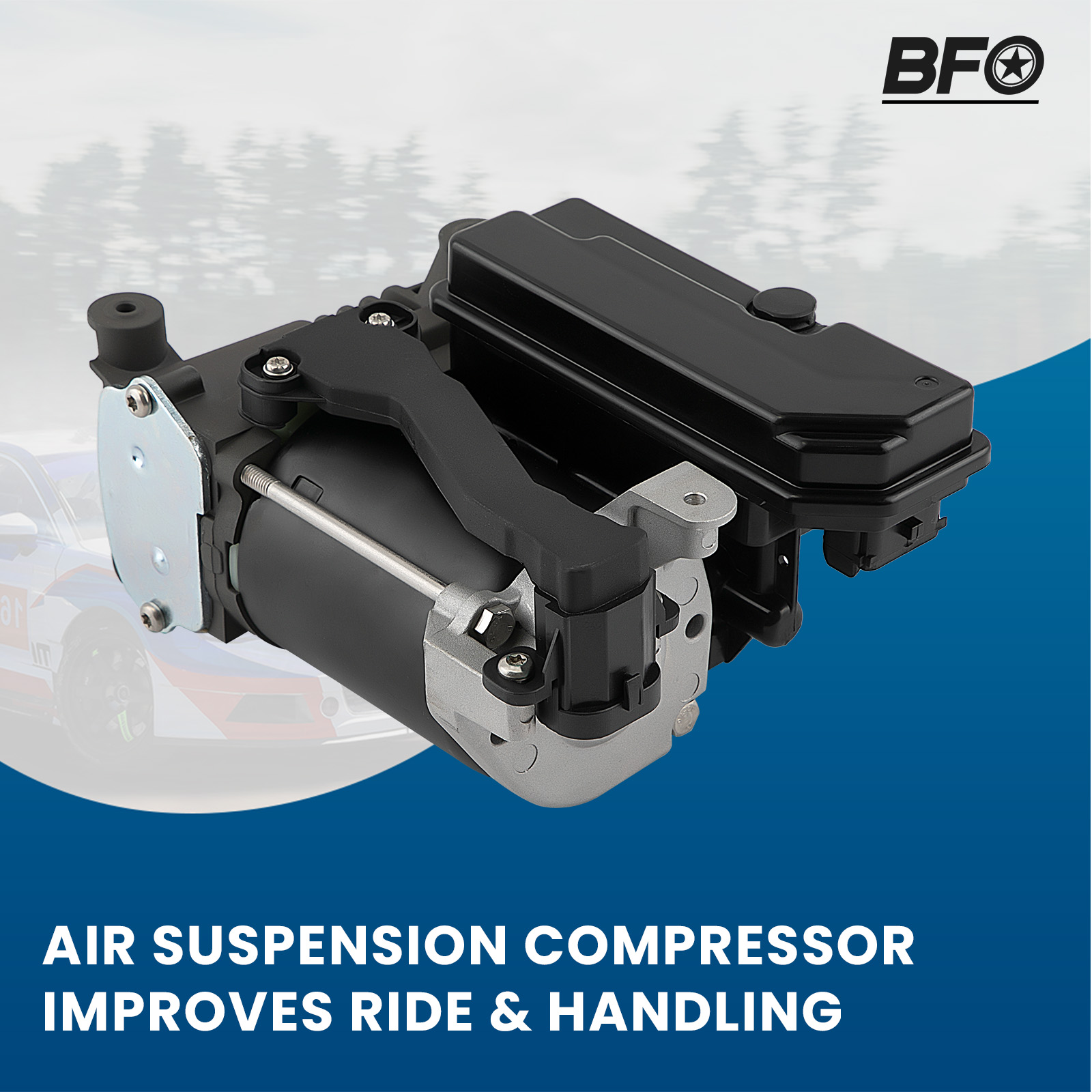 Air suspension compressor pump