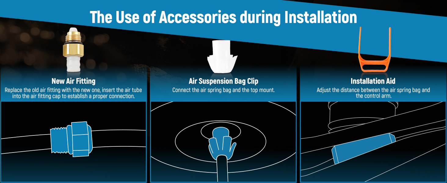 The Use of Accessories during Installation