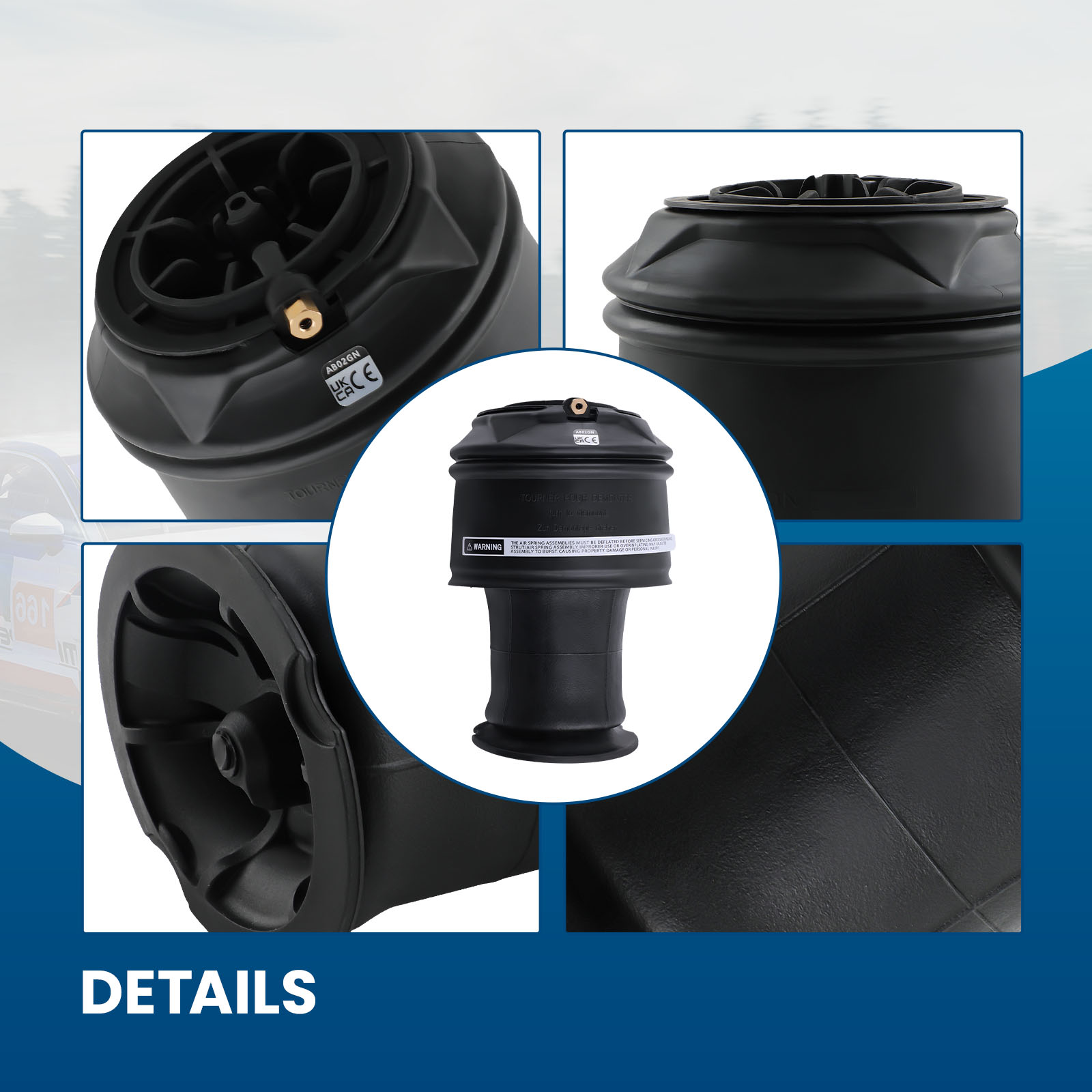 Ressort de Suspension Pneumatique