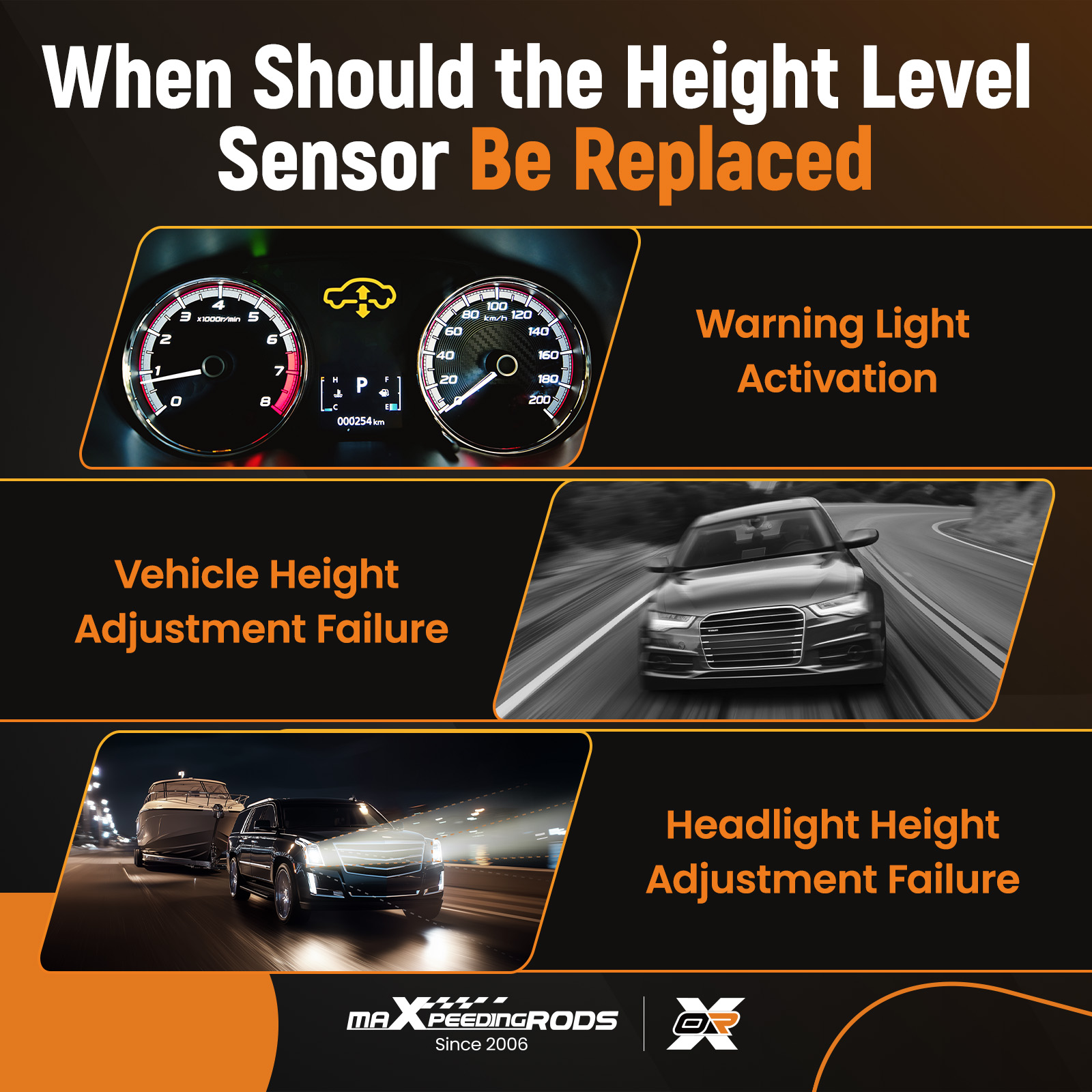 Height Level Sensor Be Replaced