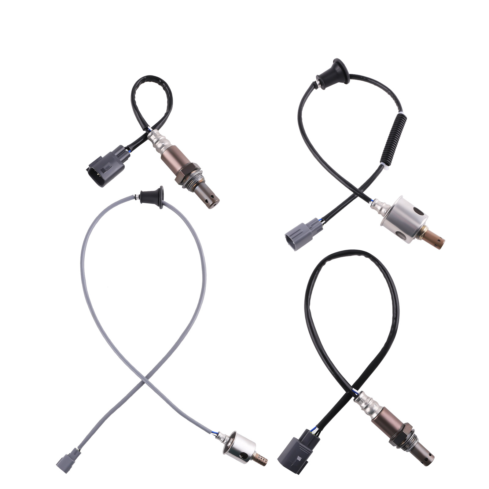 コンバーター 4X Upstream & Downstream Oxygen O2 Sensors For Lexus IS250 2.5L V6