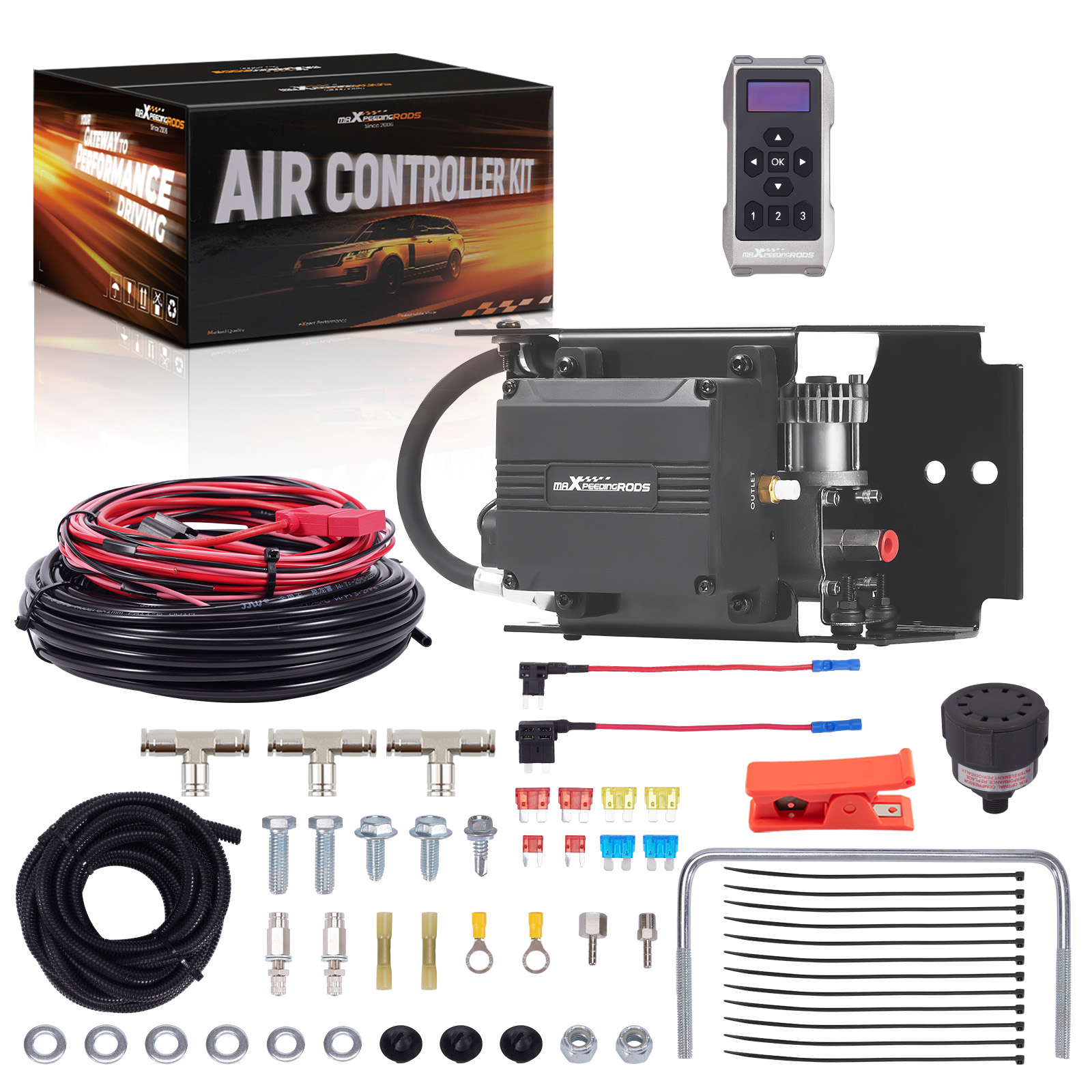 MaXpeedingrods Air Spring Controller Kit