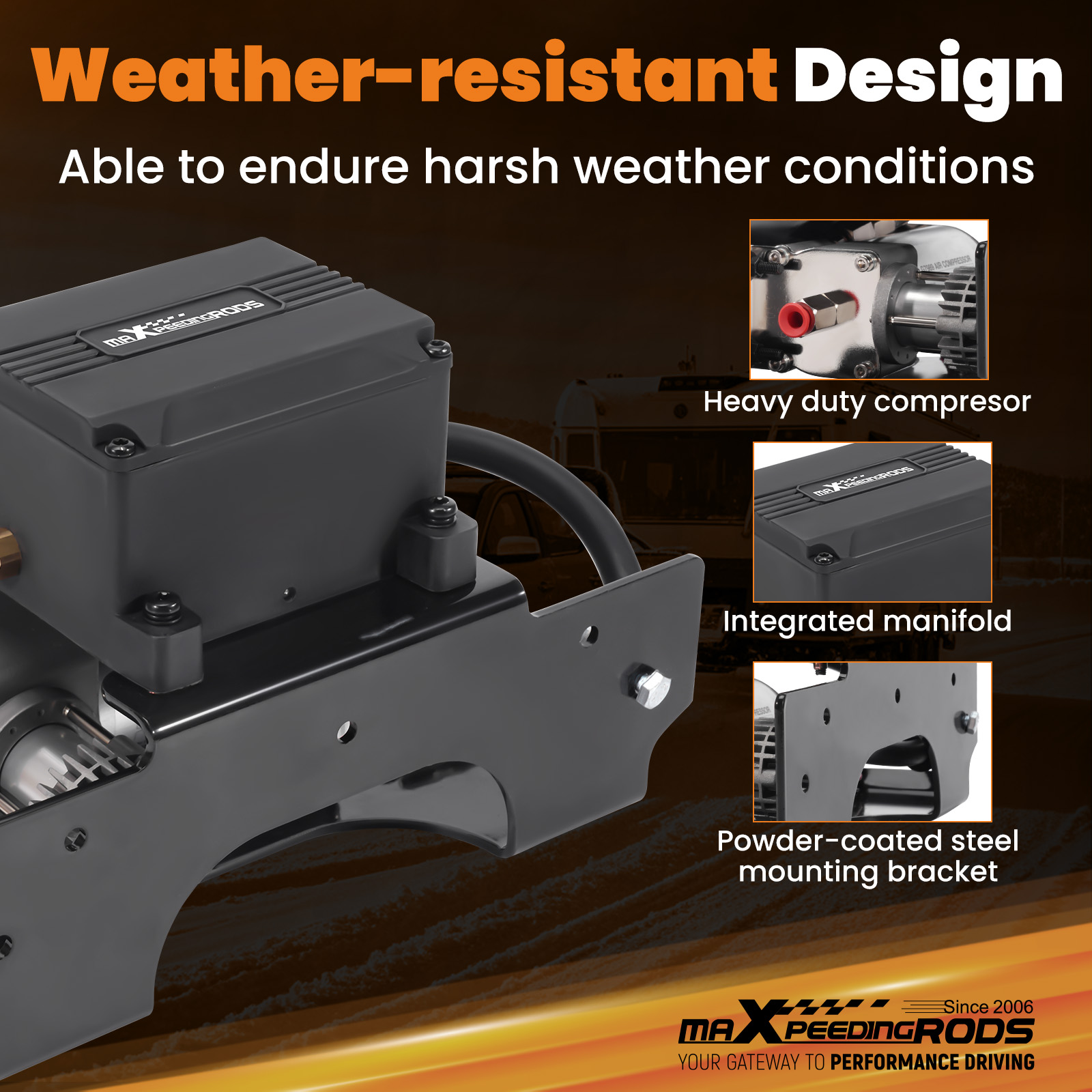 Heavy Duty Compressor Assembly