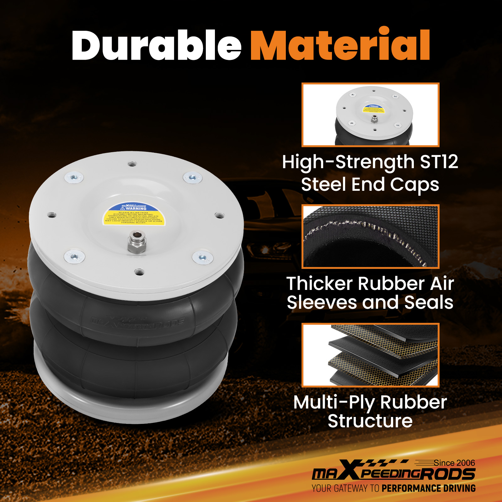 MaXpeedingrods kit de suspension pneumatique