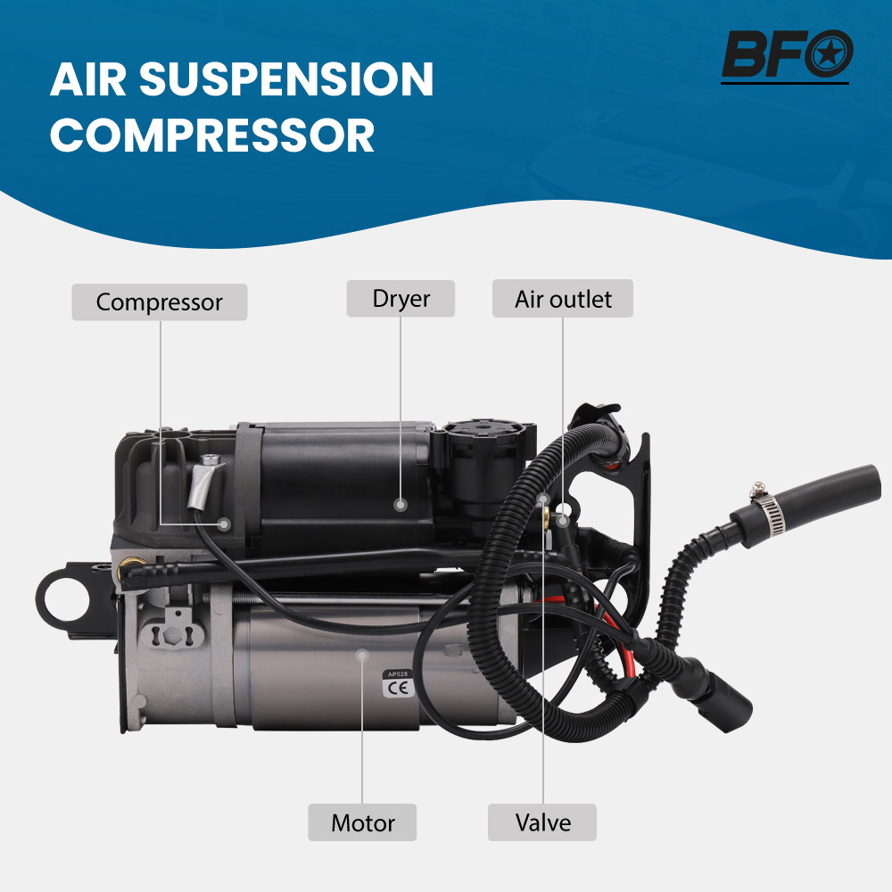 Air suspension compressor pump