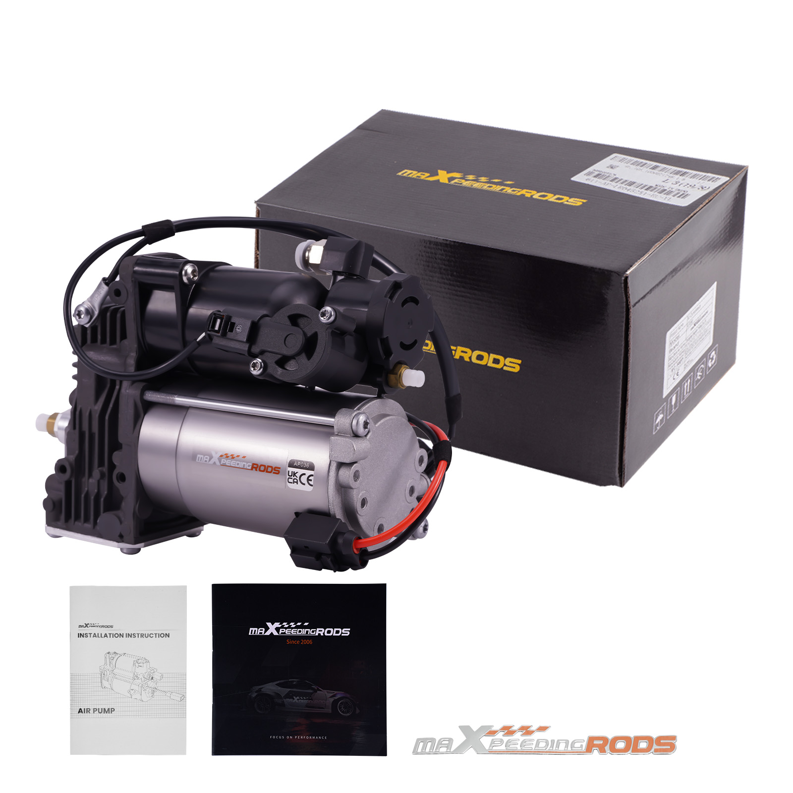Air suspension compressor pump