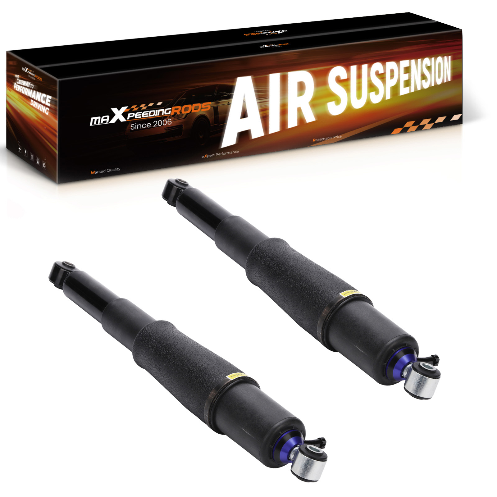 2x Air Suspension Shock For Cadillac Escalade Suburban GMC