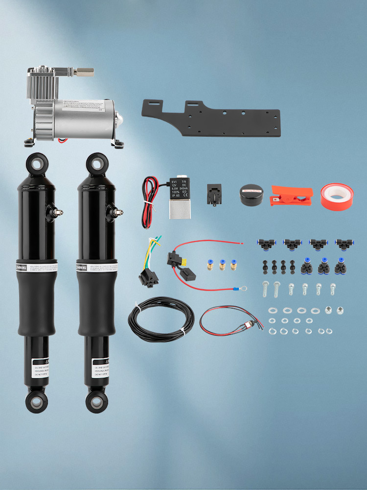 Motorcycle Air Ride Suspension Kit For Harley-Davidson