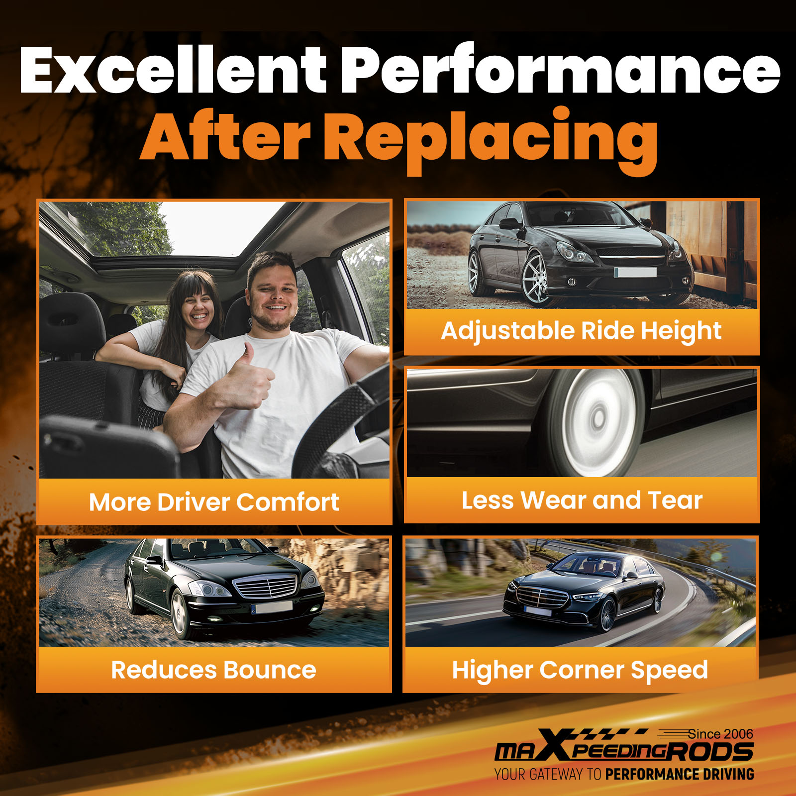 Air suspension Shock Strut