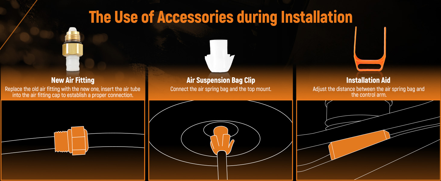 The Use of Accessories during Installation