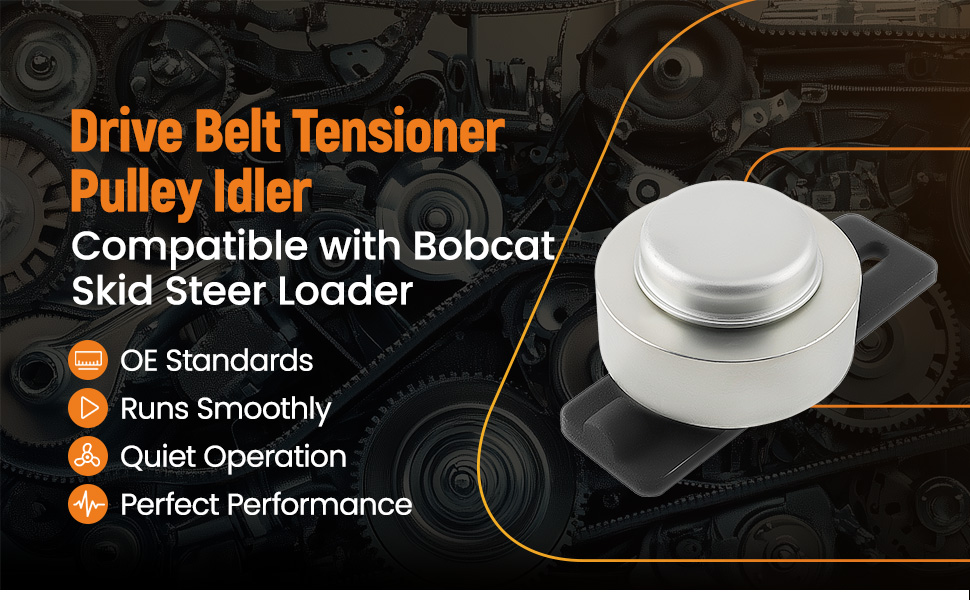 Drive Belt Tensioner Pulley Suitable for Bobcat 6735884