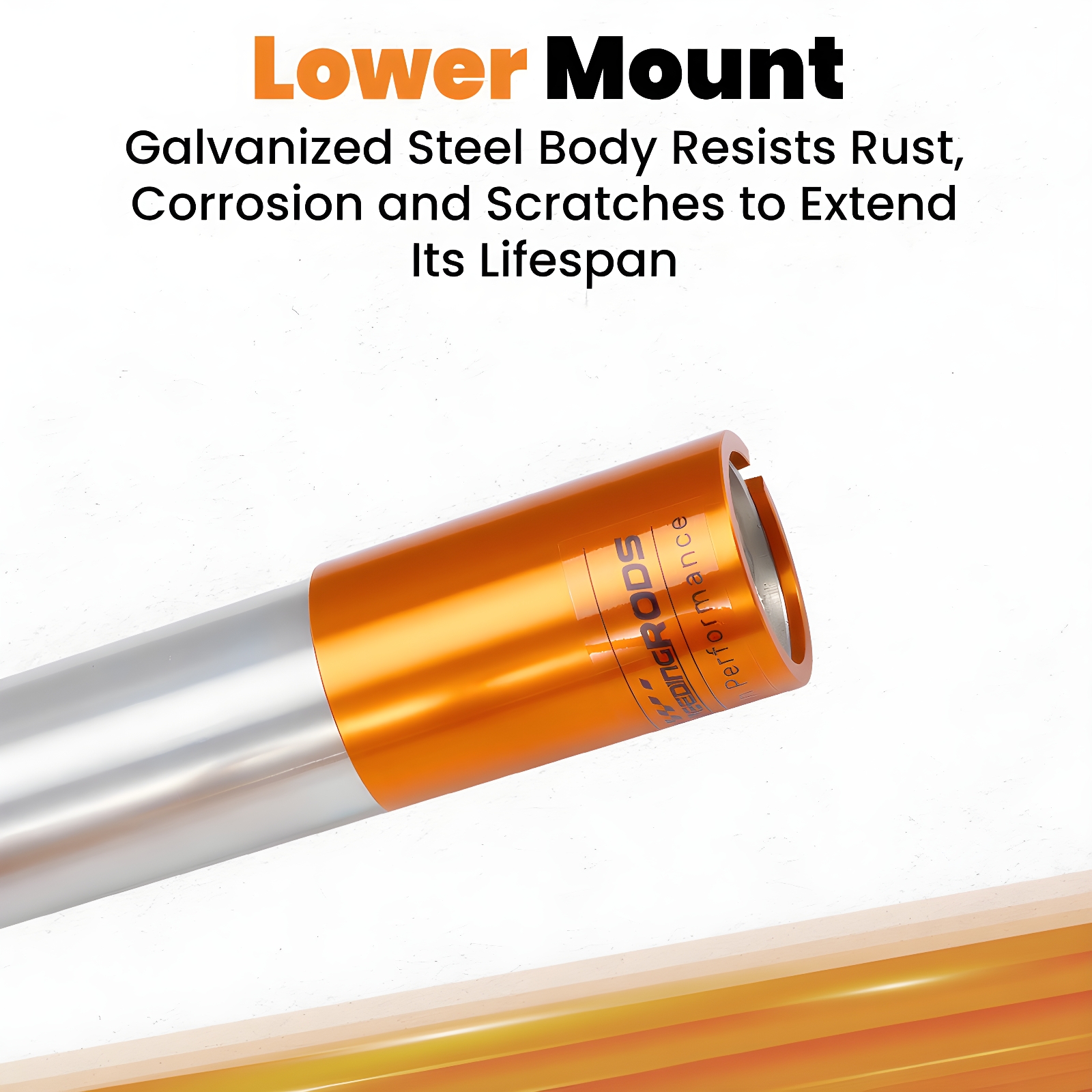 Anodized Shock Body With Anti-Corrosion Coating