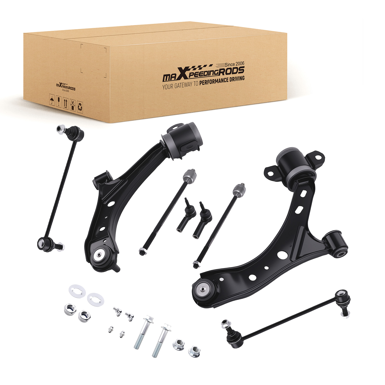Front Lower & Upper Control Arms