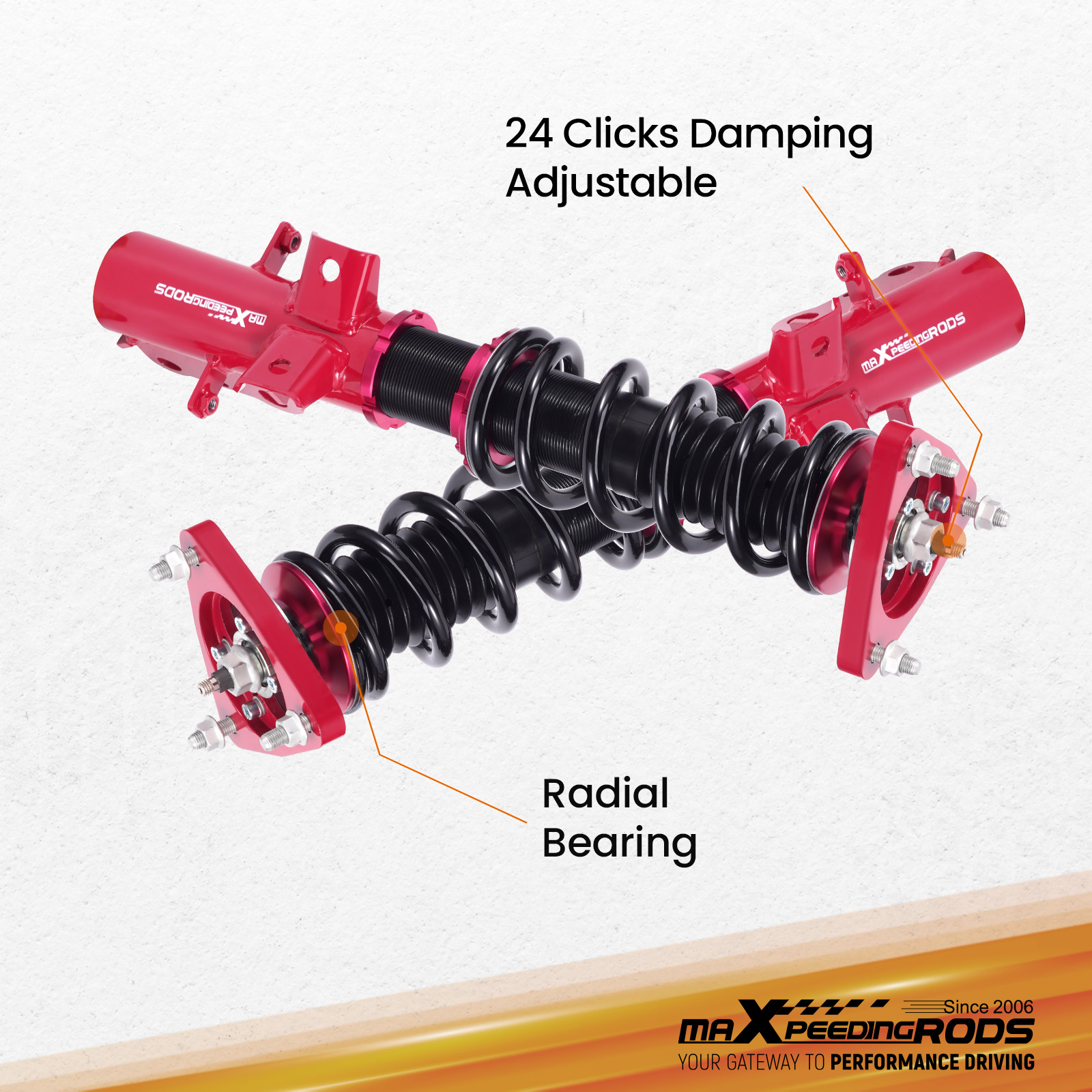 Rebound Damping Force Adjustable