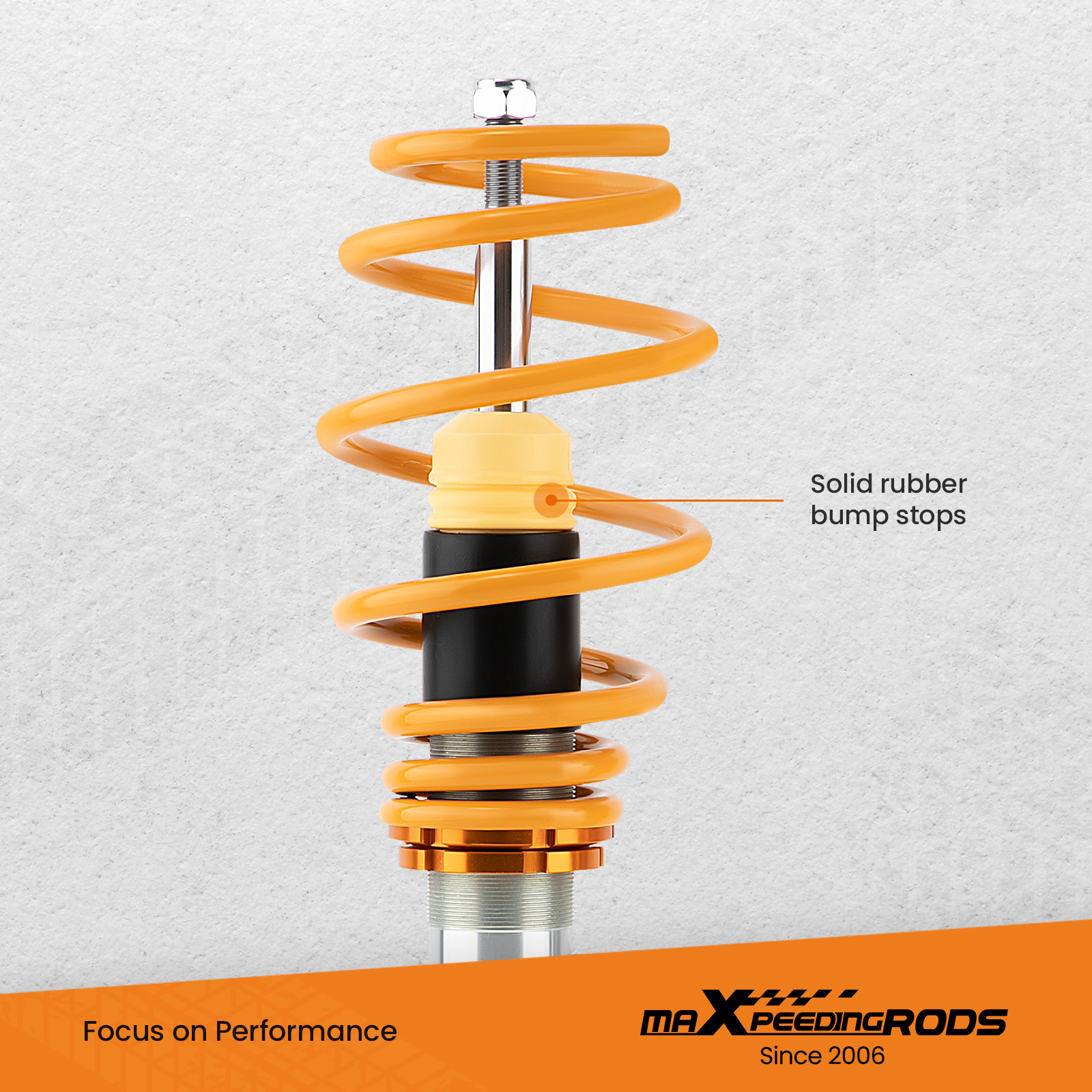 Powder coated springs