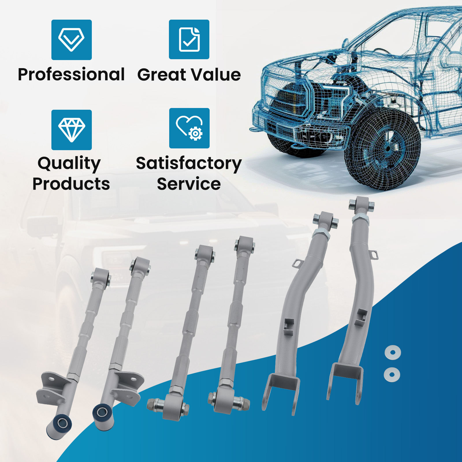 WHY CHOOSE OUR CONTROL ARM?