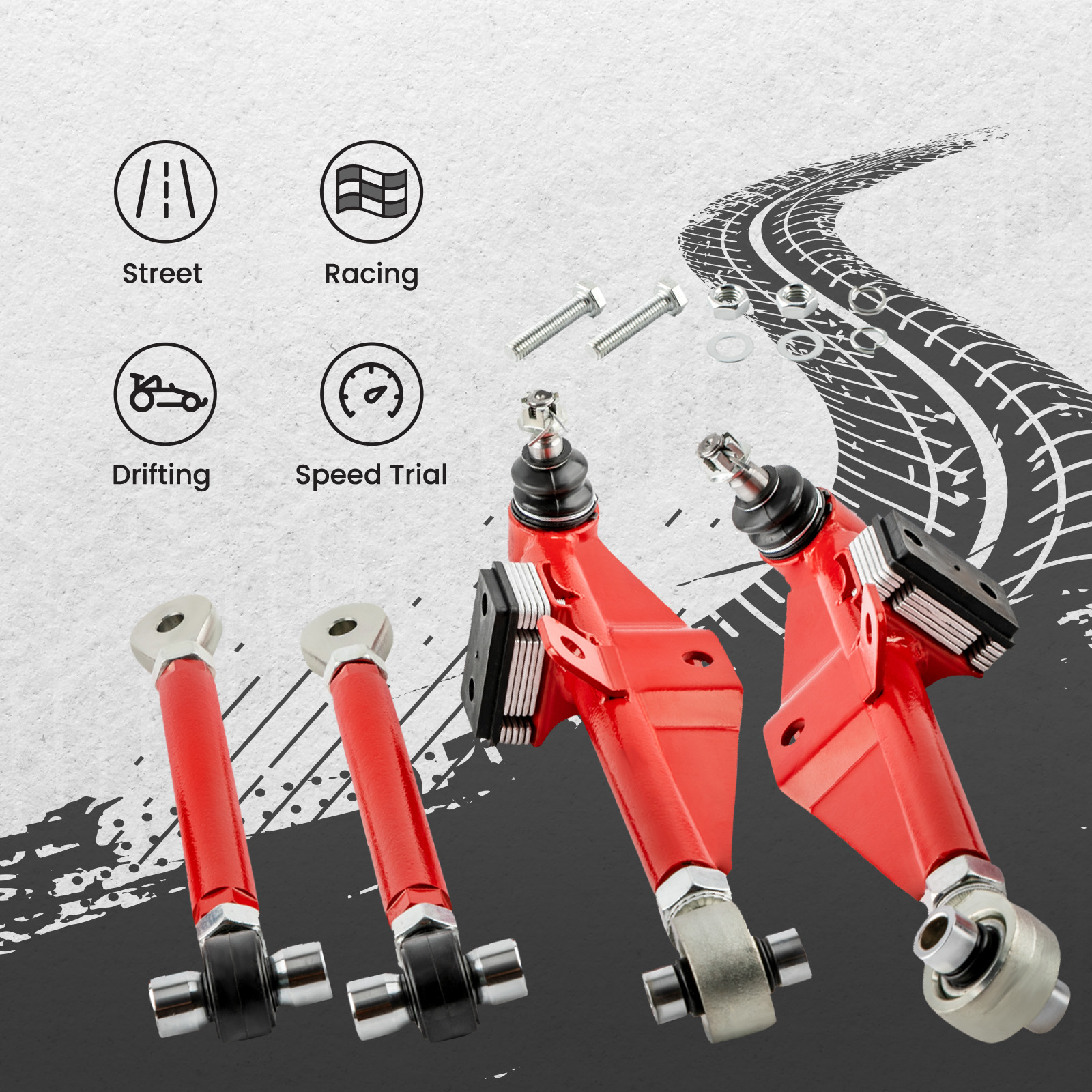 WHY CHOOSE OUR ADJUSTABLE CONTROL ARM?