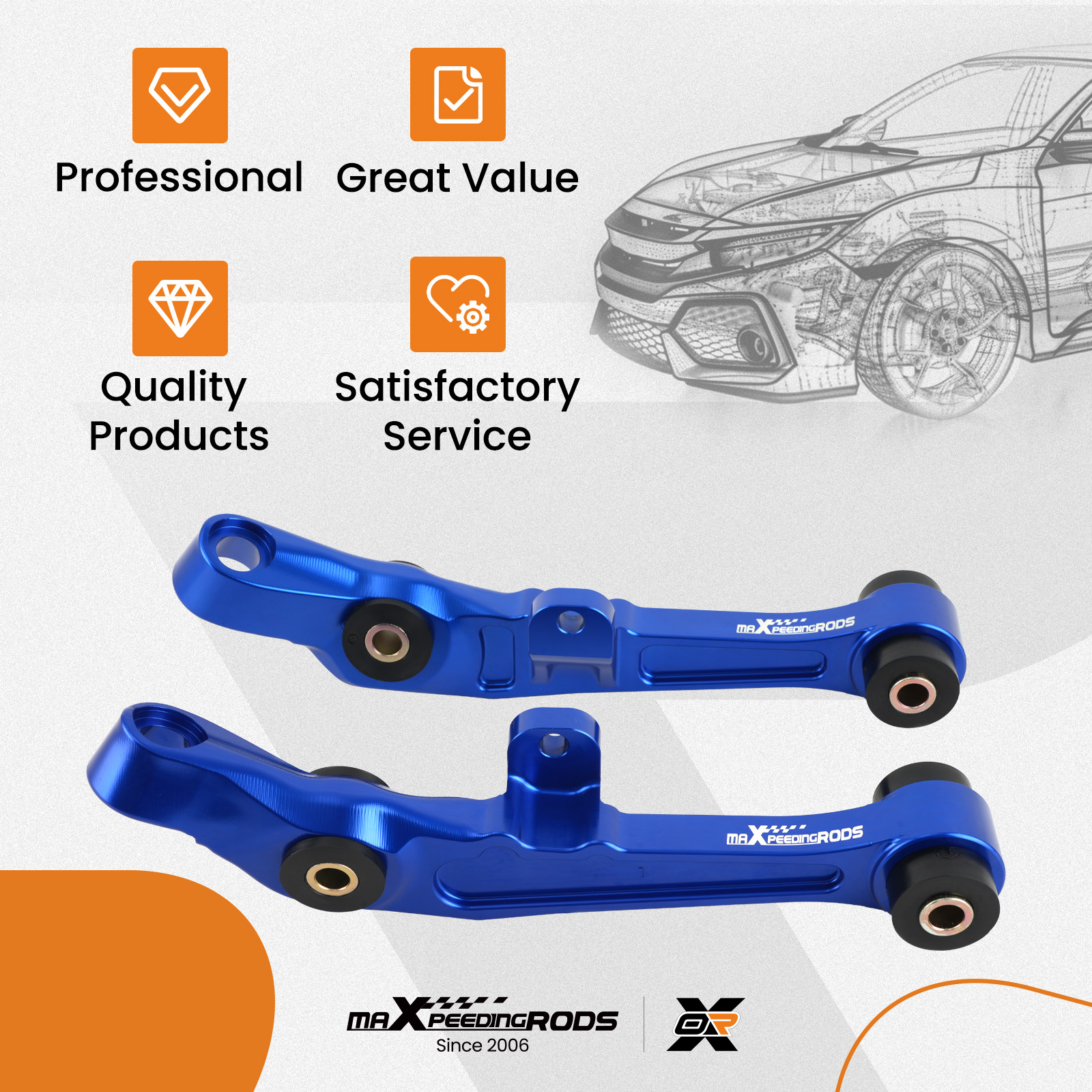 WHY CHOOSE OUR CONTROL ARM?