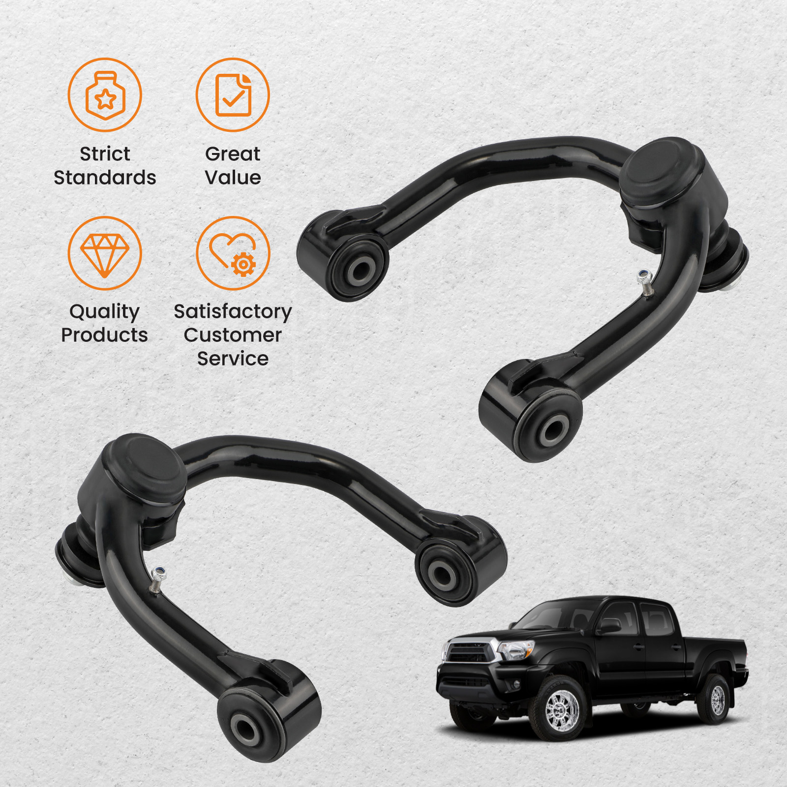 WHY CHOOSE OUR ADJUSTABLE CONTROL ARM?