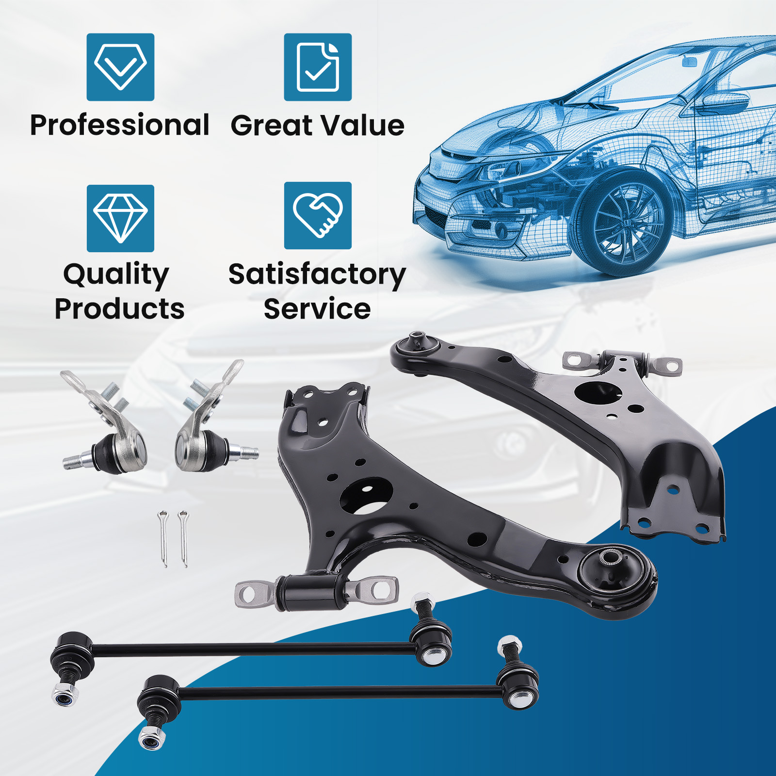 WHY CHOOSE OUR CONTROL ARM?