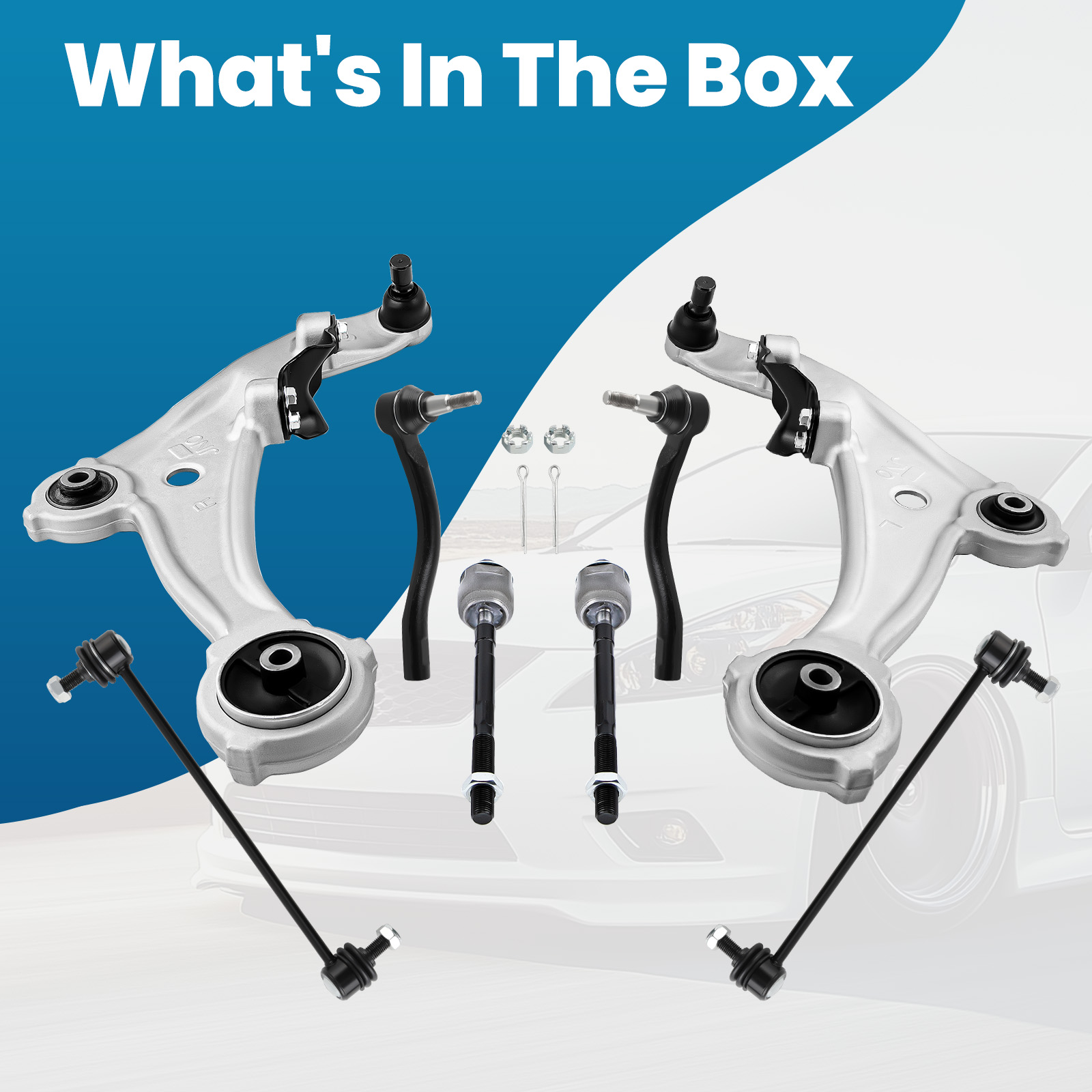 8PCS Control Arms