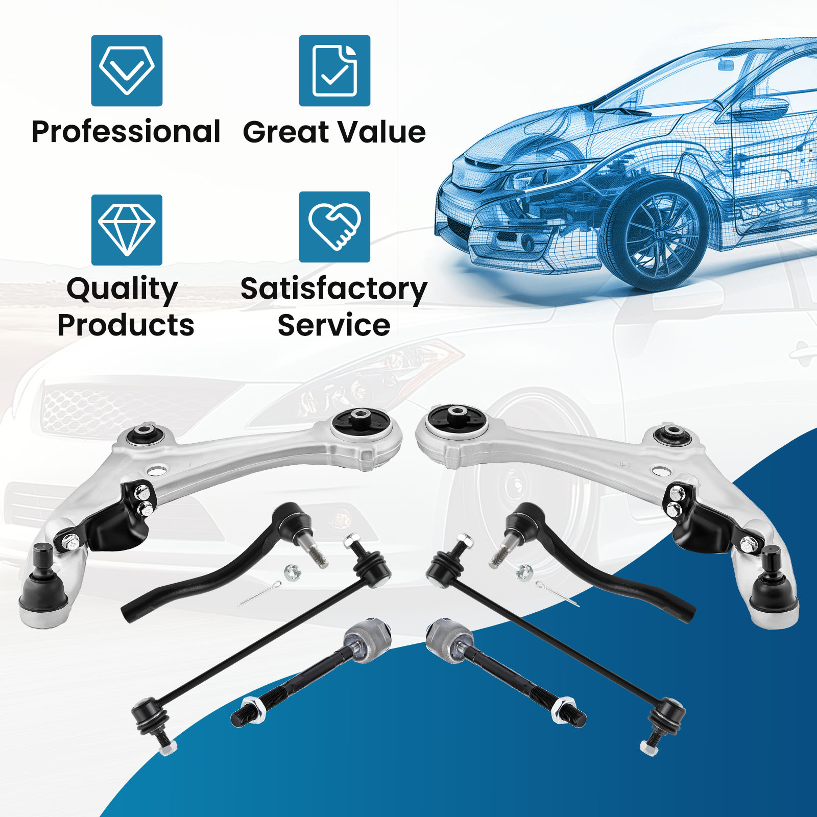 WHY CHOOSE OUR CONTROL ARM?