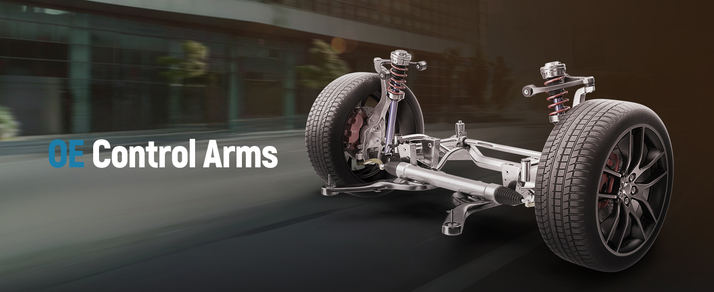 6Pcs Front Suspension Wishbone Control Arms