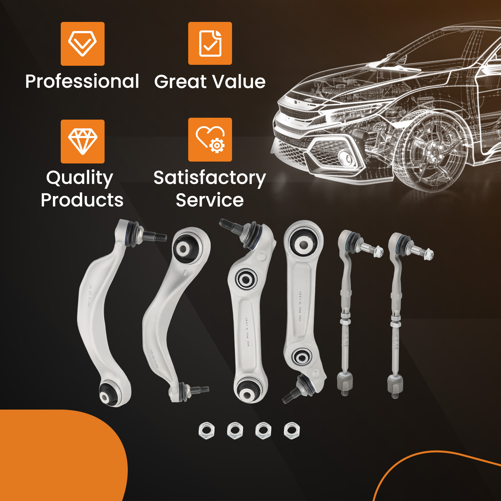 WHY CHOOSE OUR CONTROL ARM?