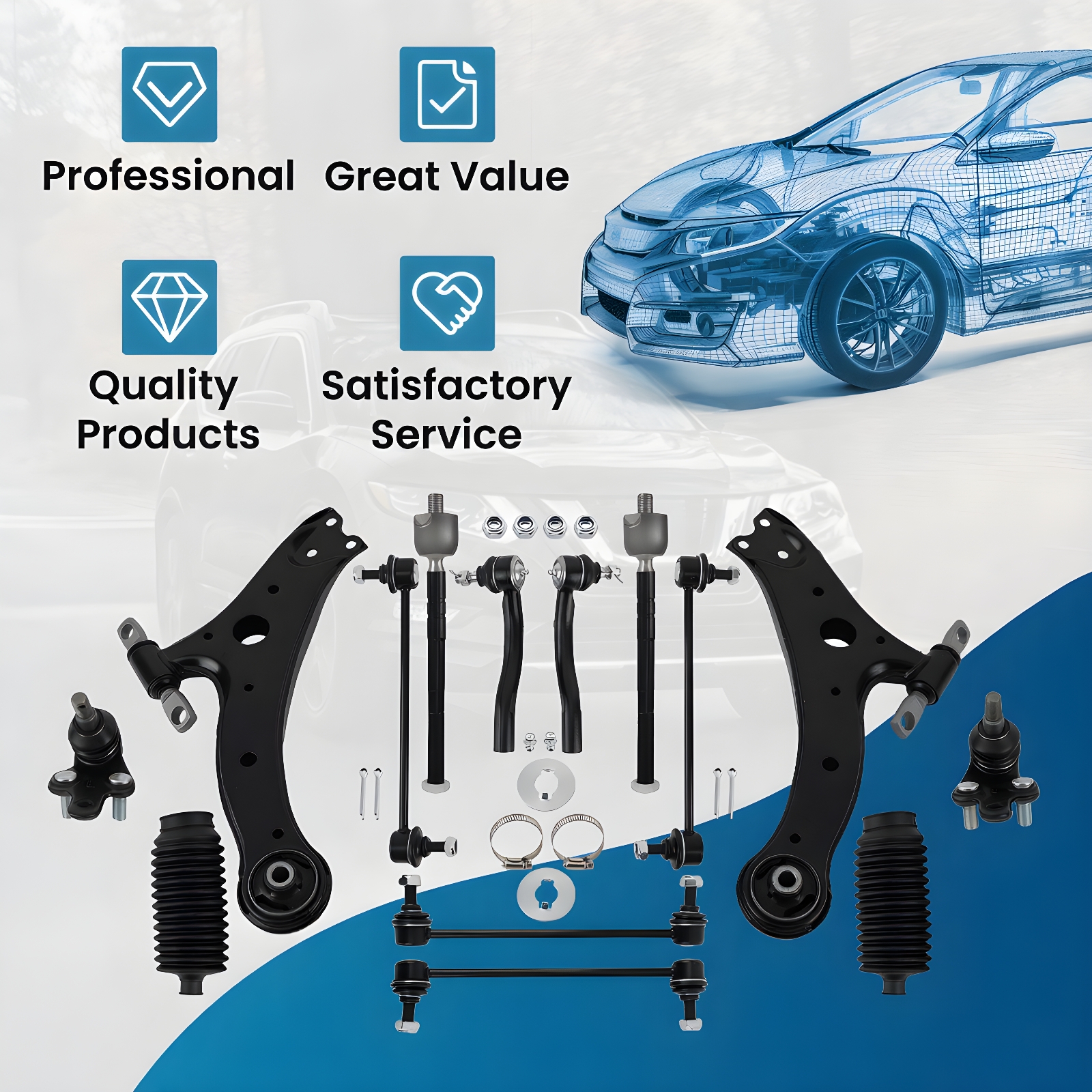 WHY CHOOSE OUR CONTROL ARM?