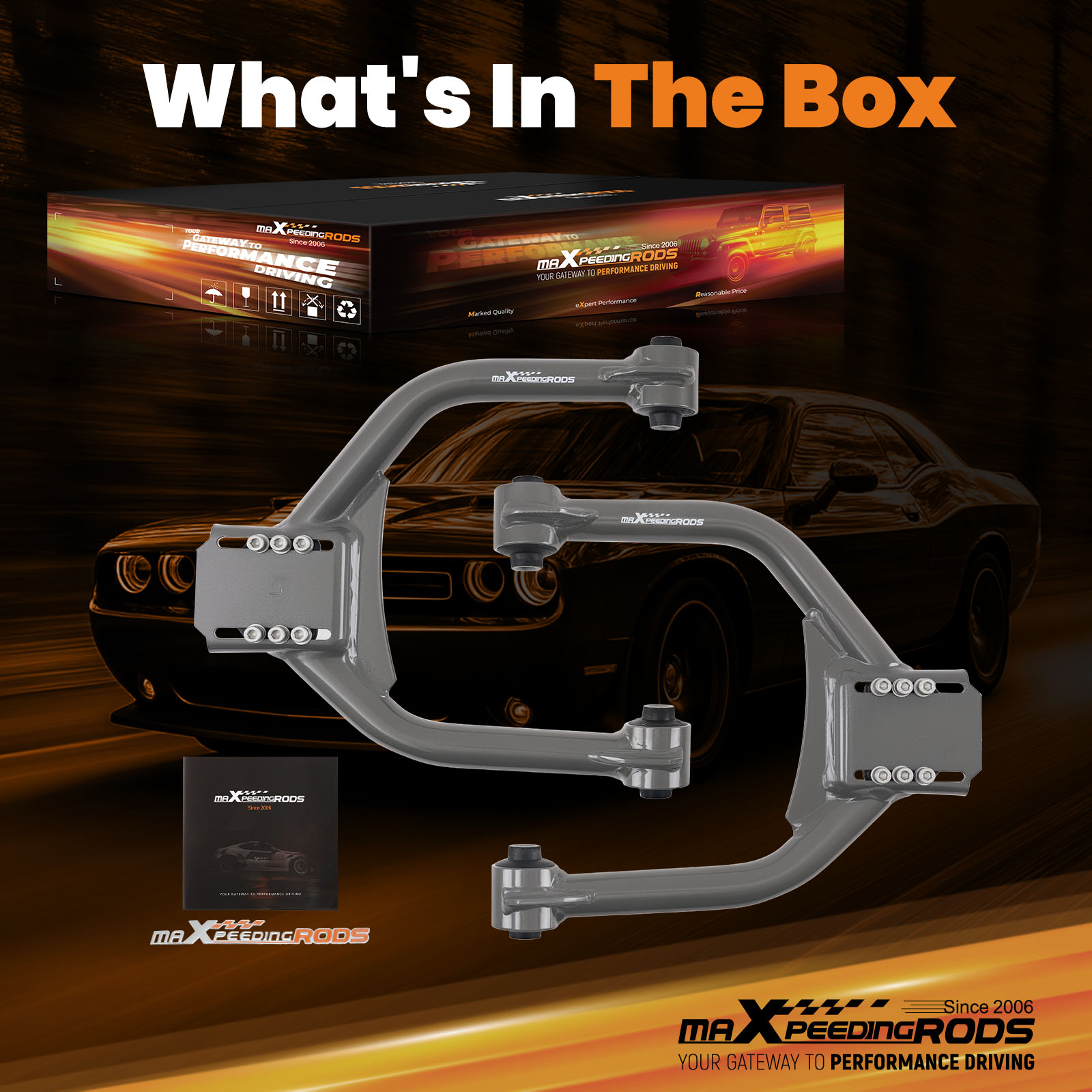 Front Upper Camber Arms