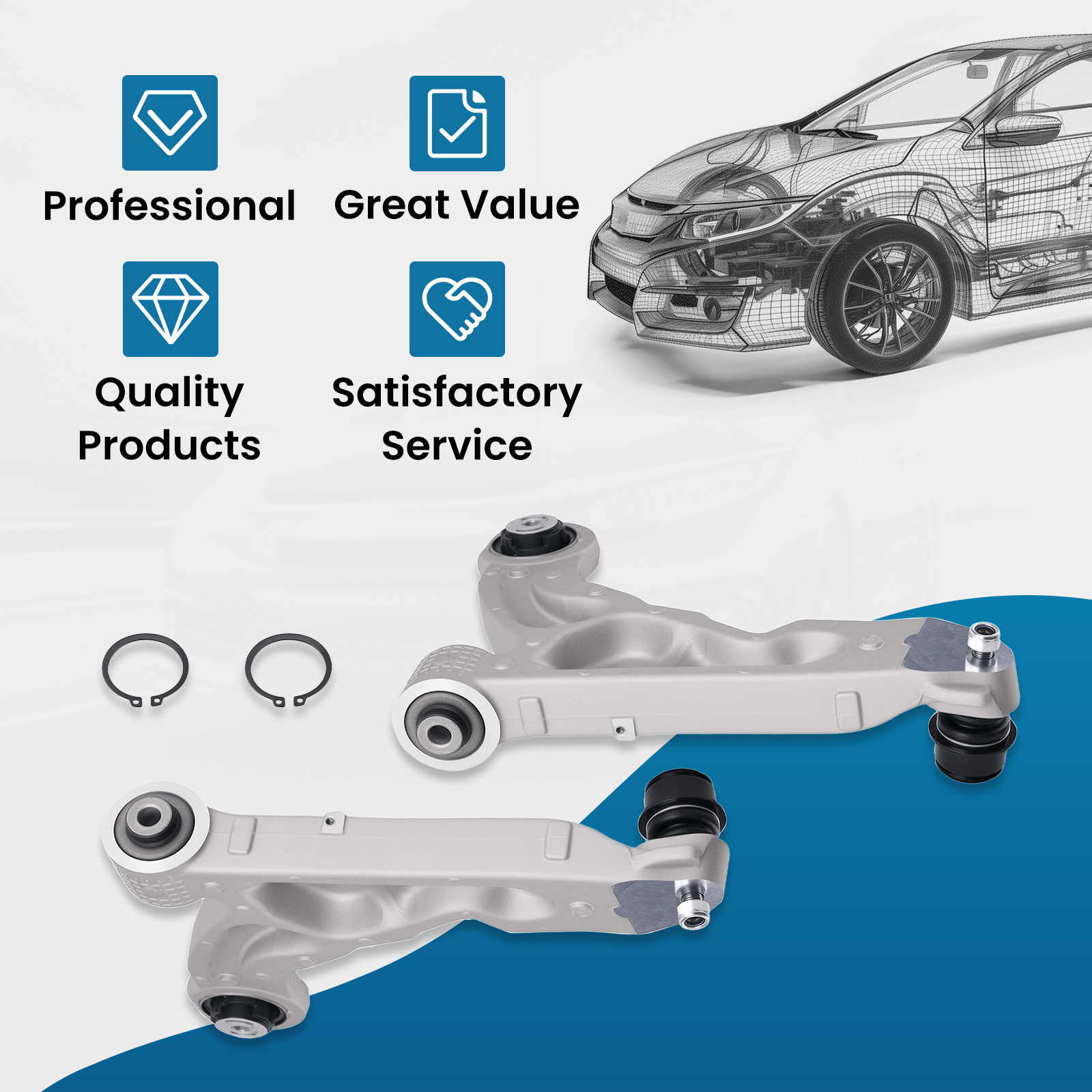 WHY CHOOSE OUR CONTROL ARM?