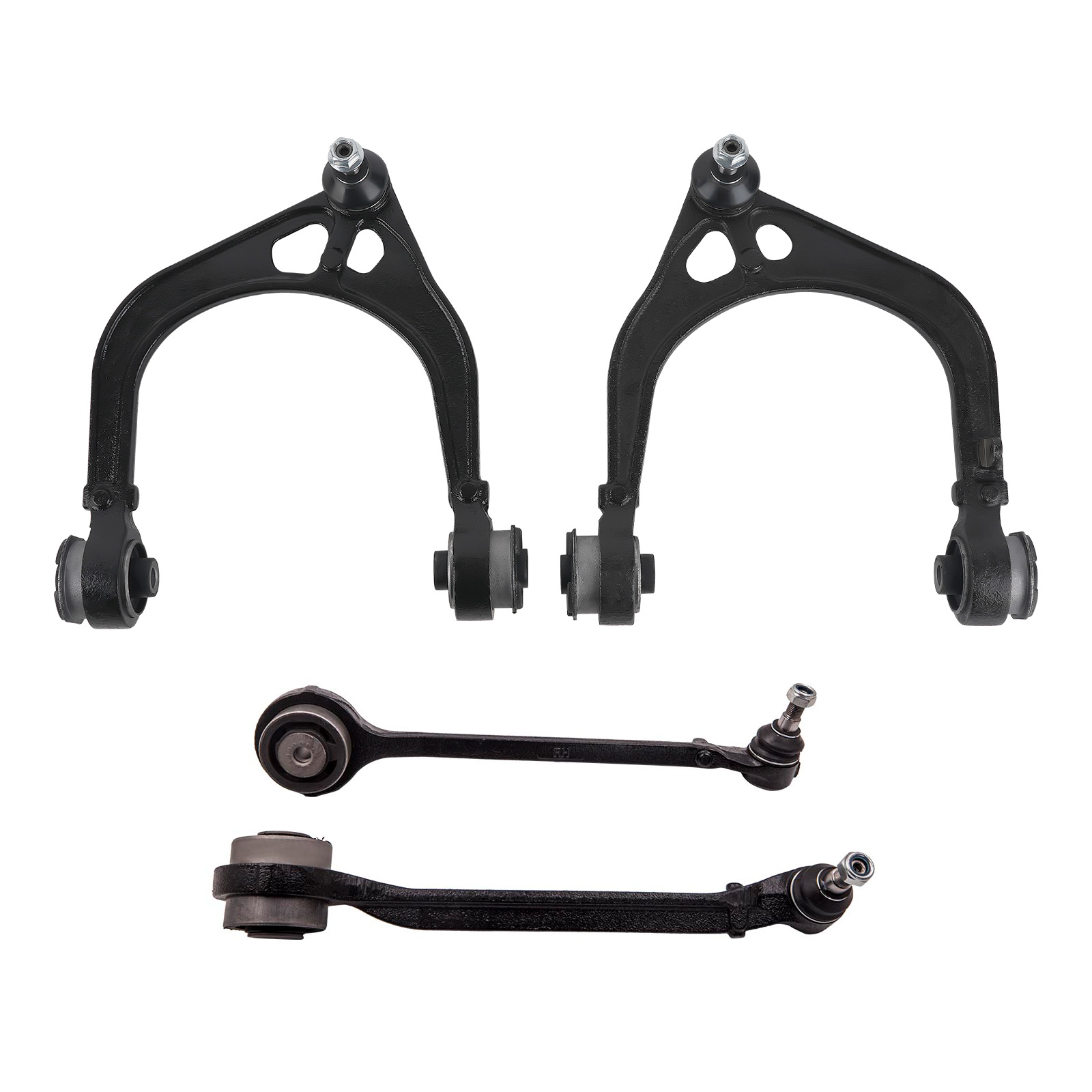 Ubmotor 16-Piece Front End Suspension Kit – Control Arms, Tie Rods, Ball Joints For 2011-2017 Dodge Charger/Challenger, Chrysler 300 RWD