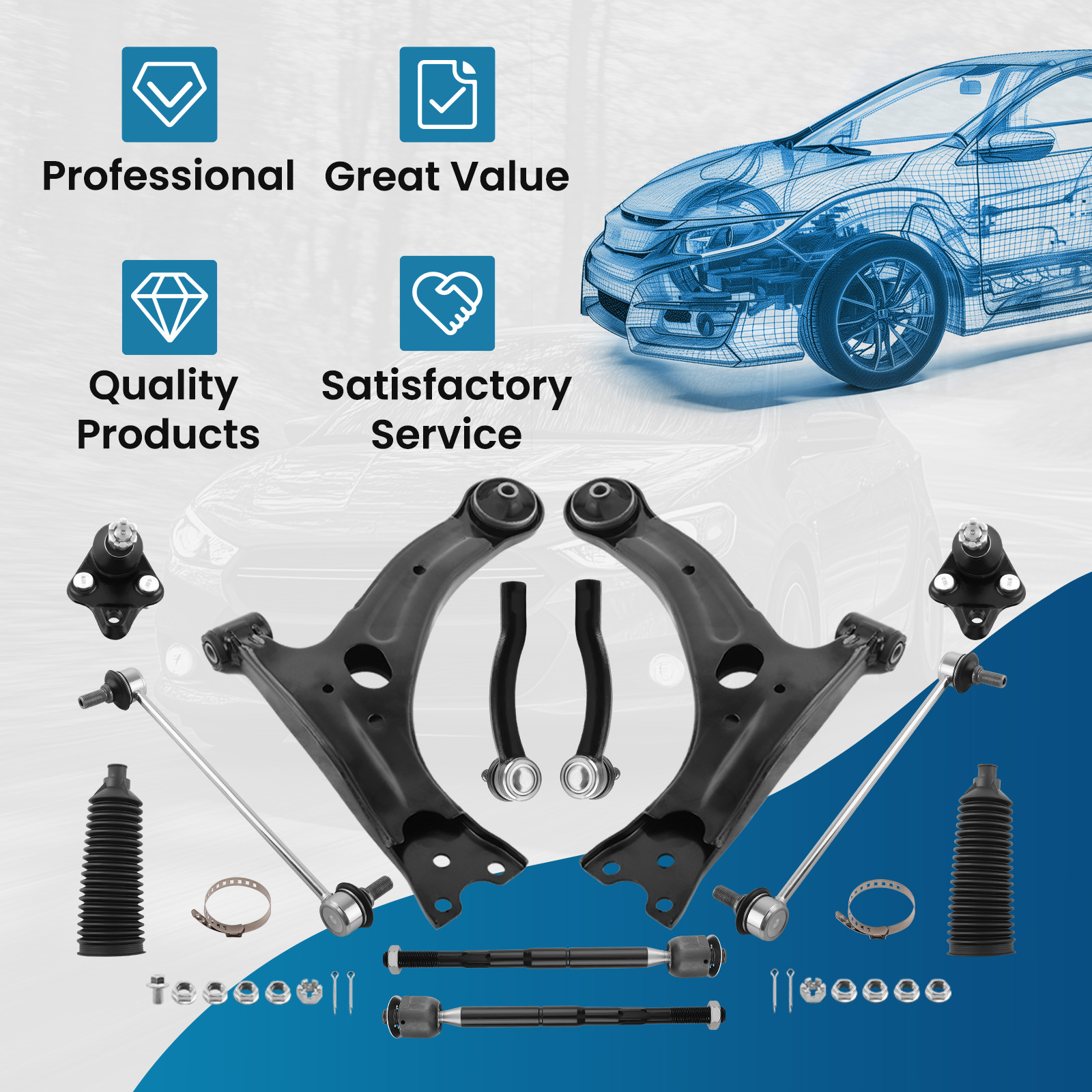 WHY CHOOSE OUR CONTROL ARM?