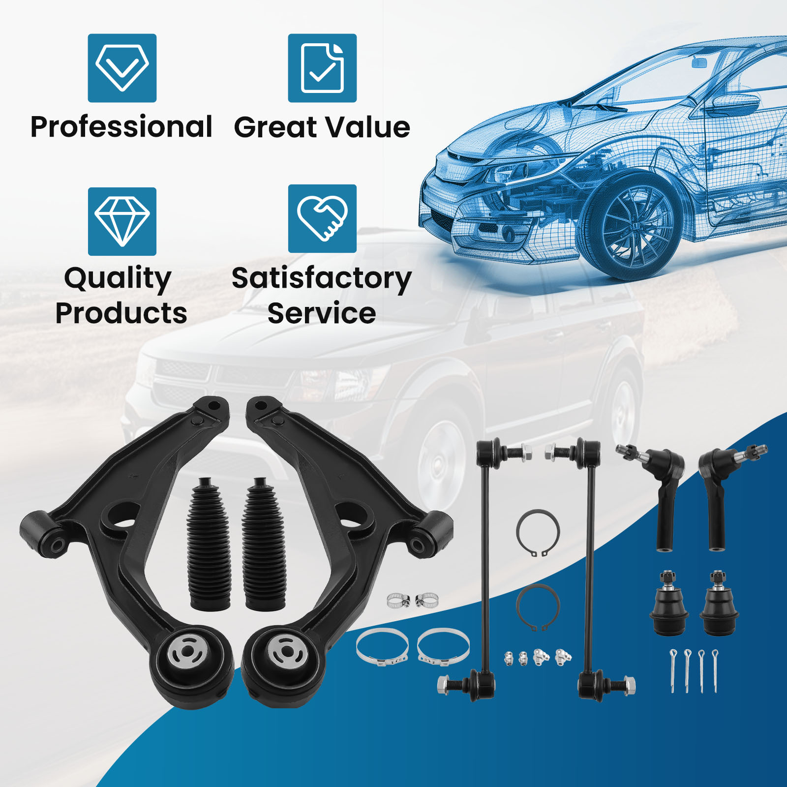 WHY CHOOSE OUR CONTROL ARM?