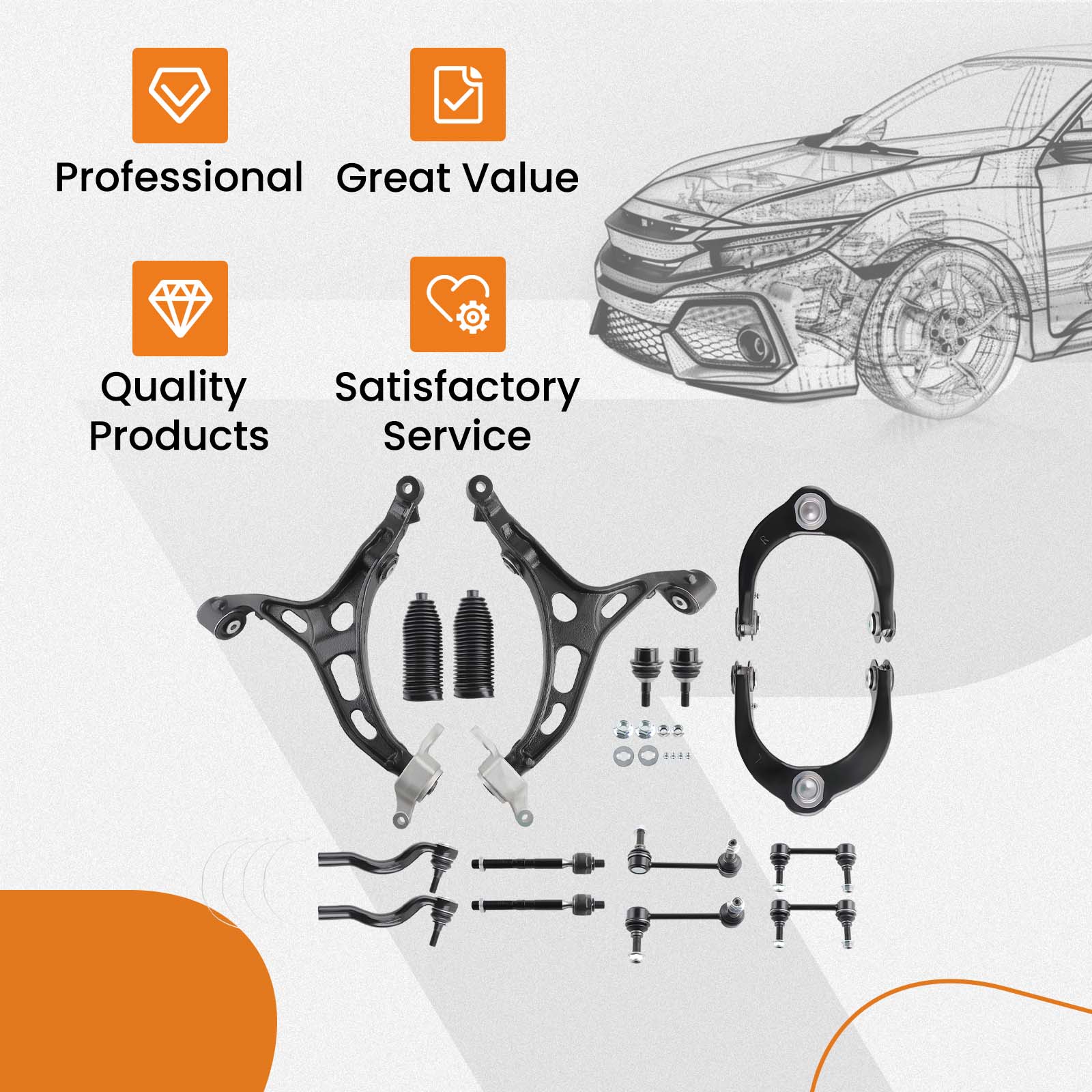 WHY CHOOSE OUR CONTROL ARM?