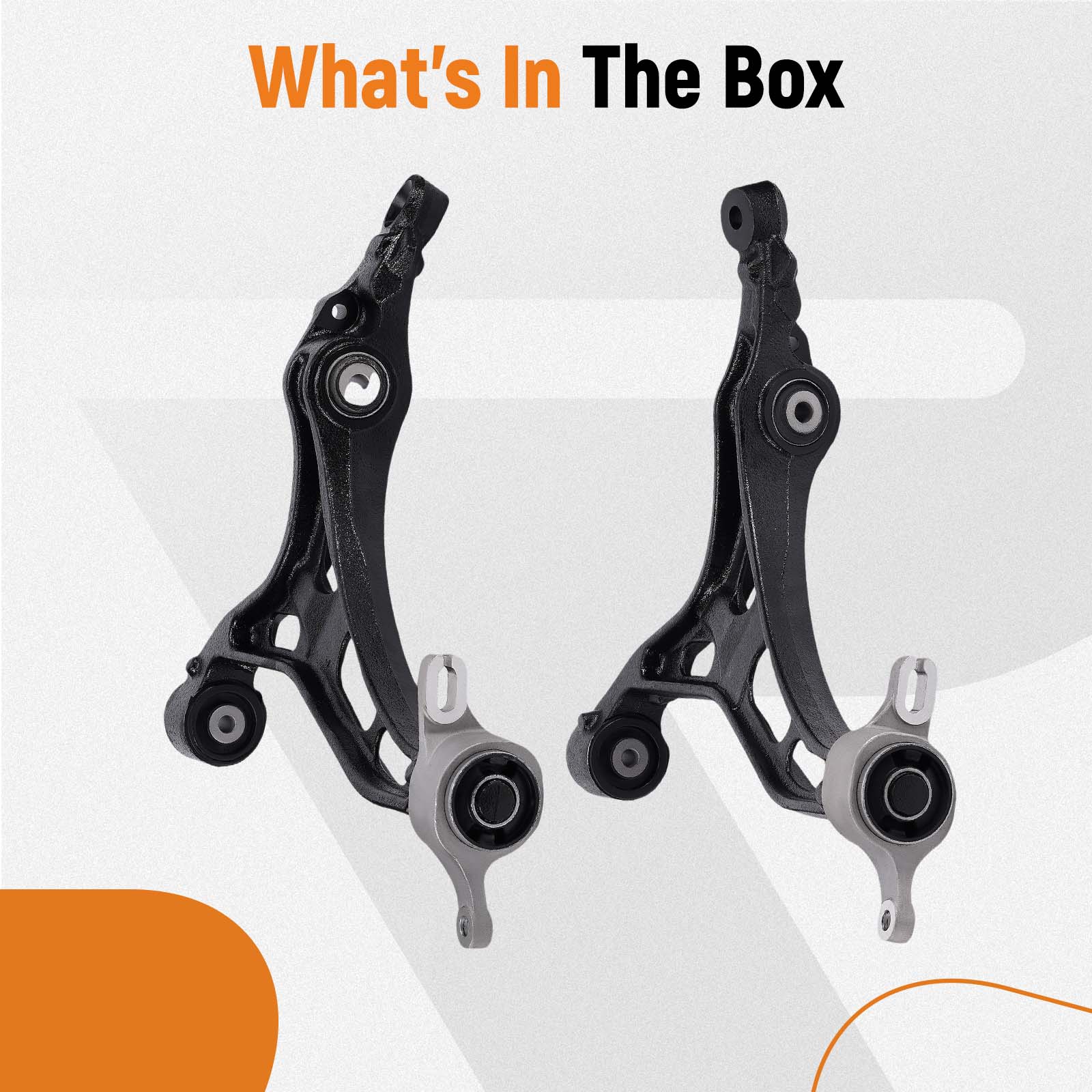Front Lower Control Arms LH&RH for 2011-2015 Jeep Grand Cherokee Dodge Durango