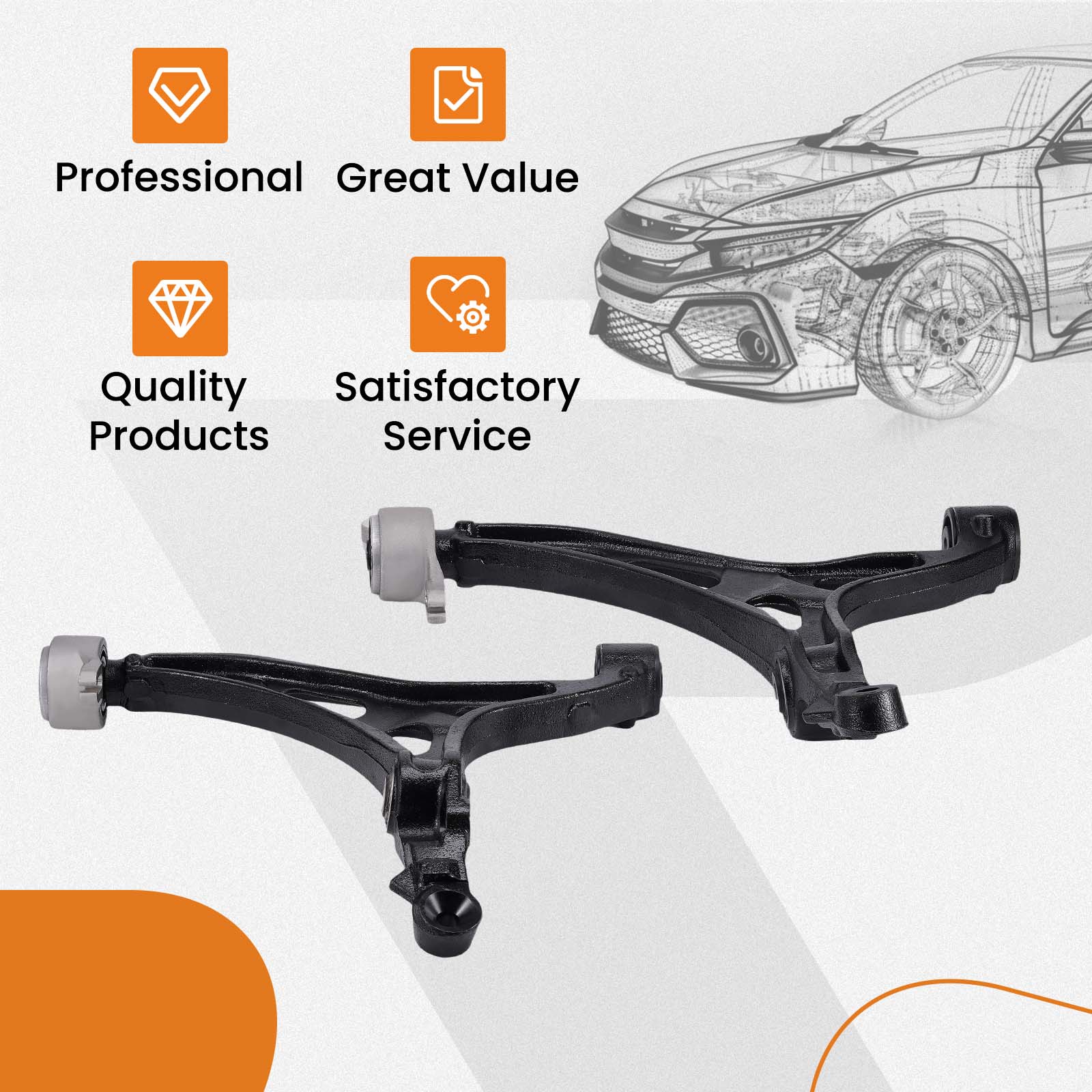 WHY CHOOSE OUR CONTROL ARM?