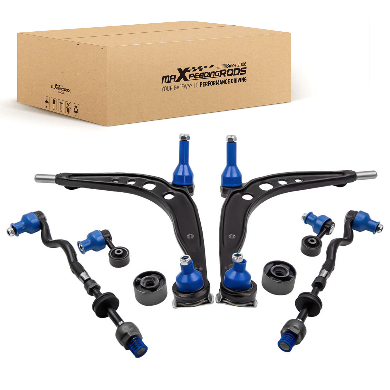 8pcs Control Arms