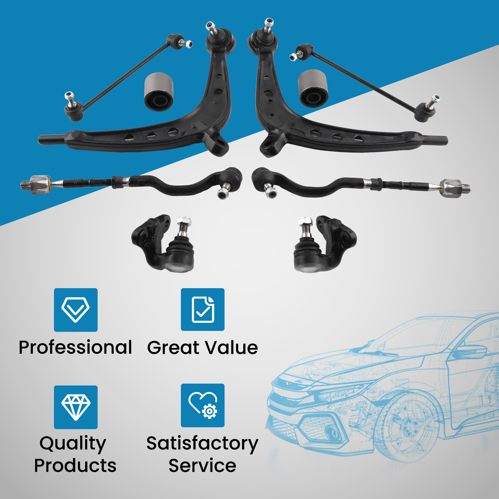 WHY CHOOSE OUR CONTROL ARM?